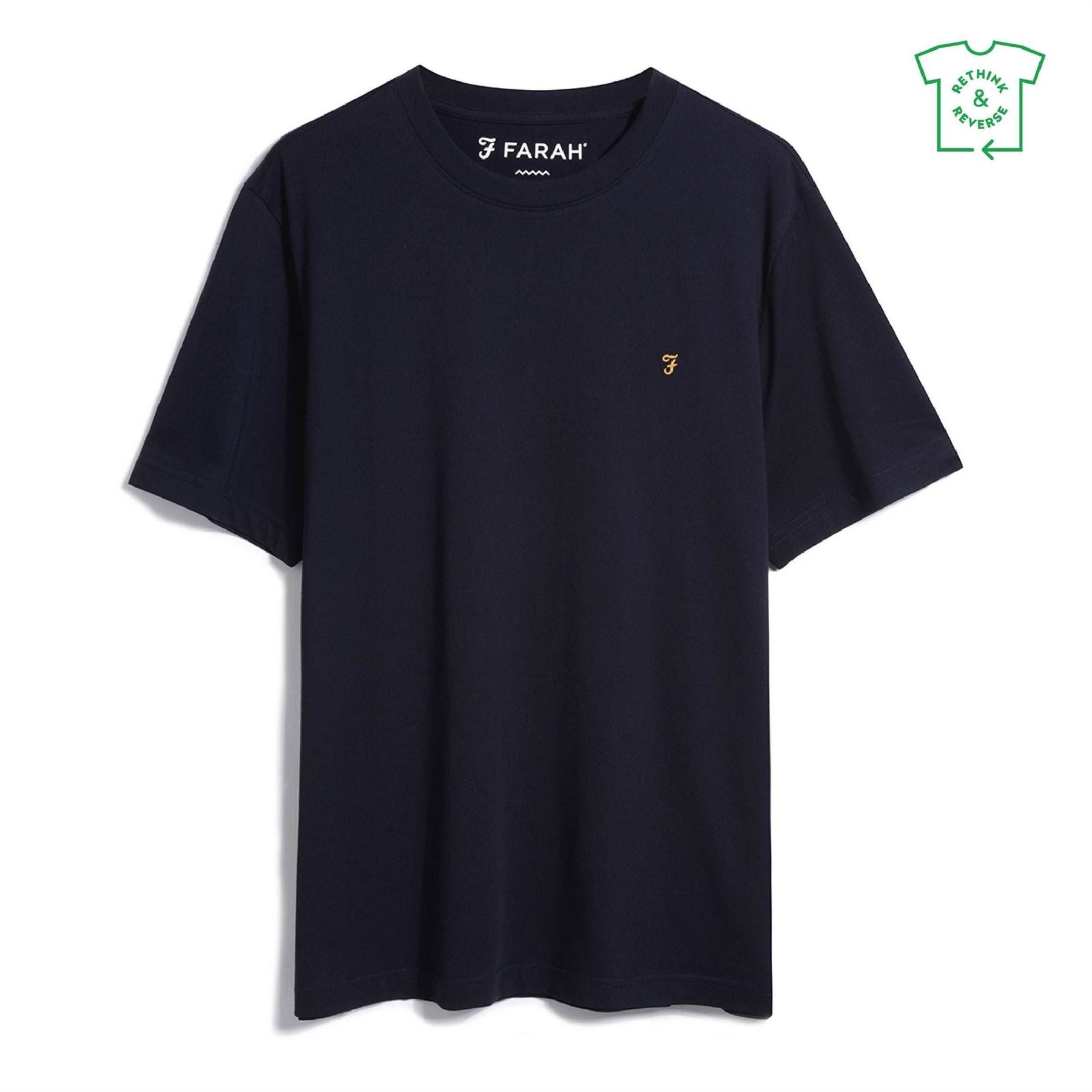 Farah Alexander Regular Fit Circular T-Shirt
