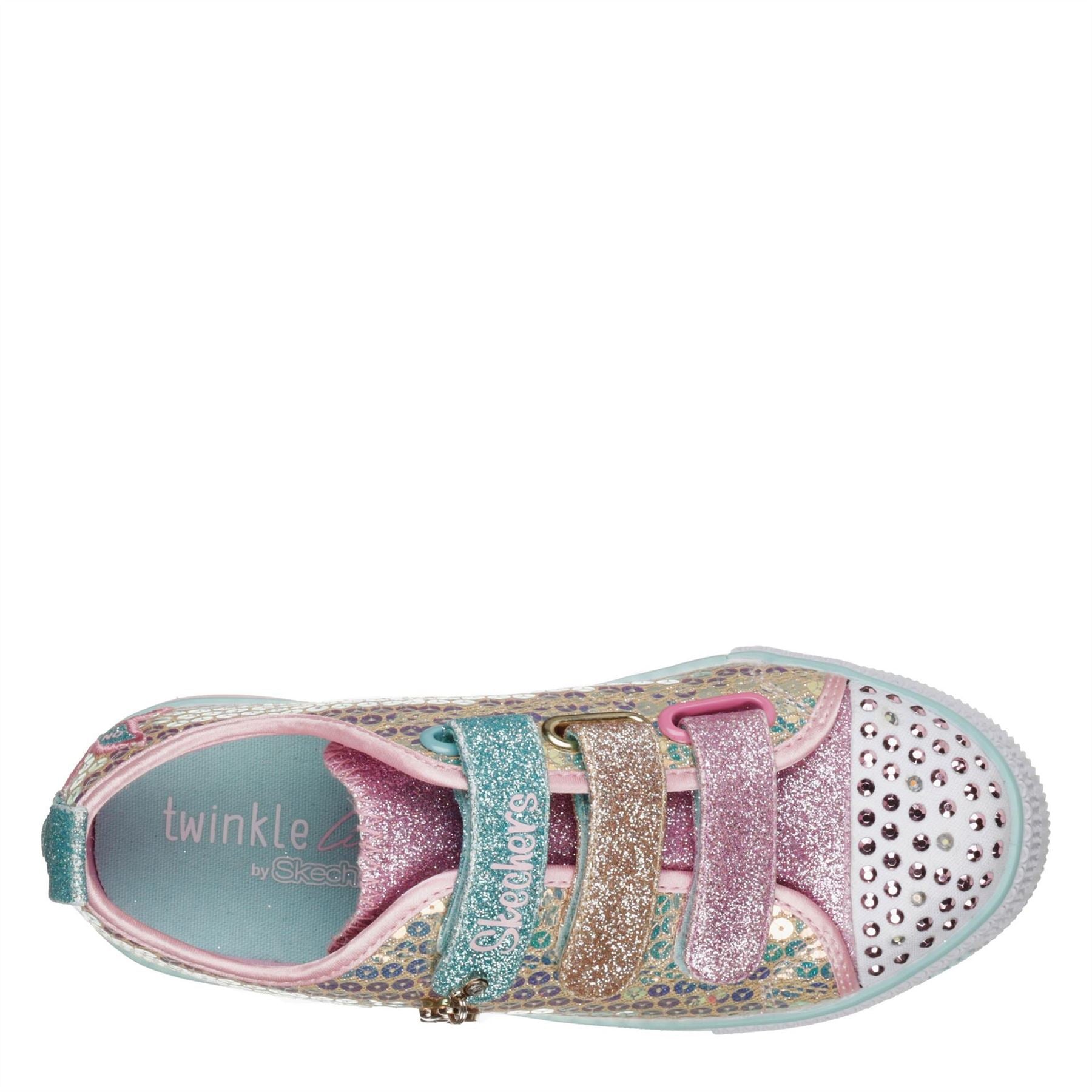 Skechers Twinkle Toes Mermaid Magic Infants Trainers