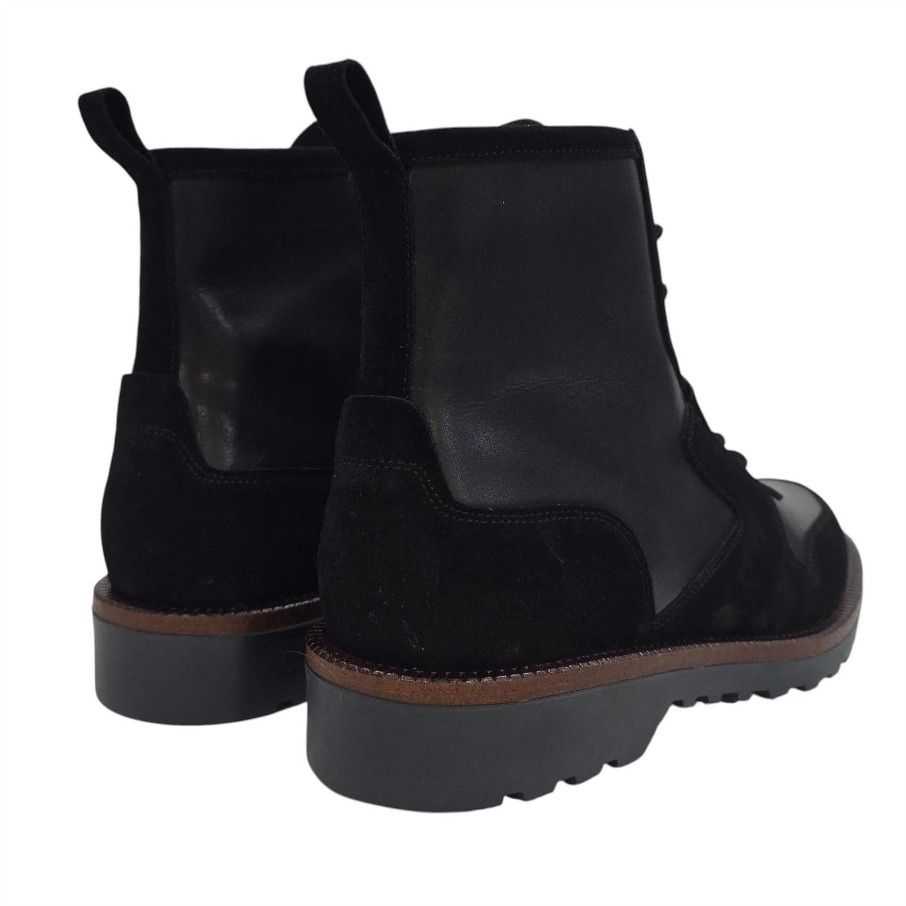 Firetrap Akashi Leather Ankle Lace Up Hiker Boots