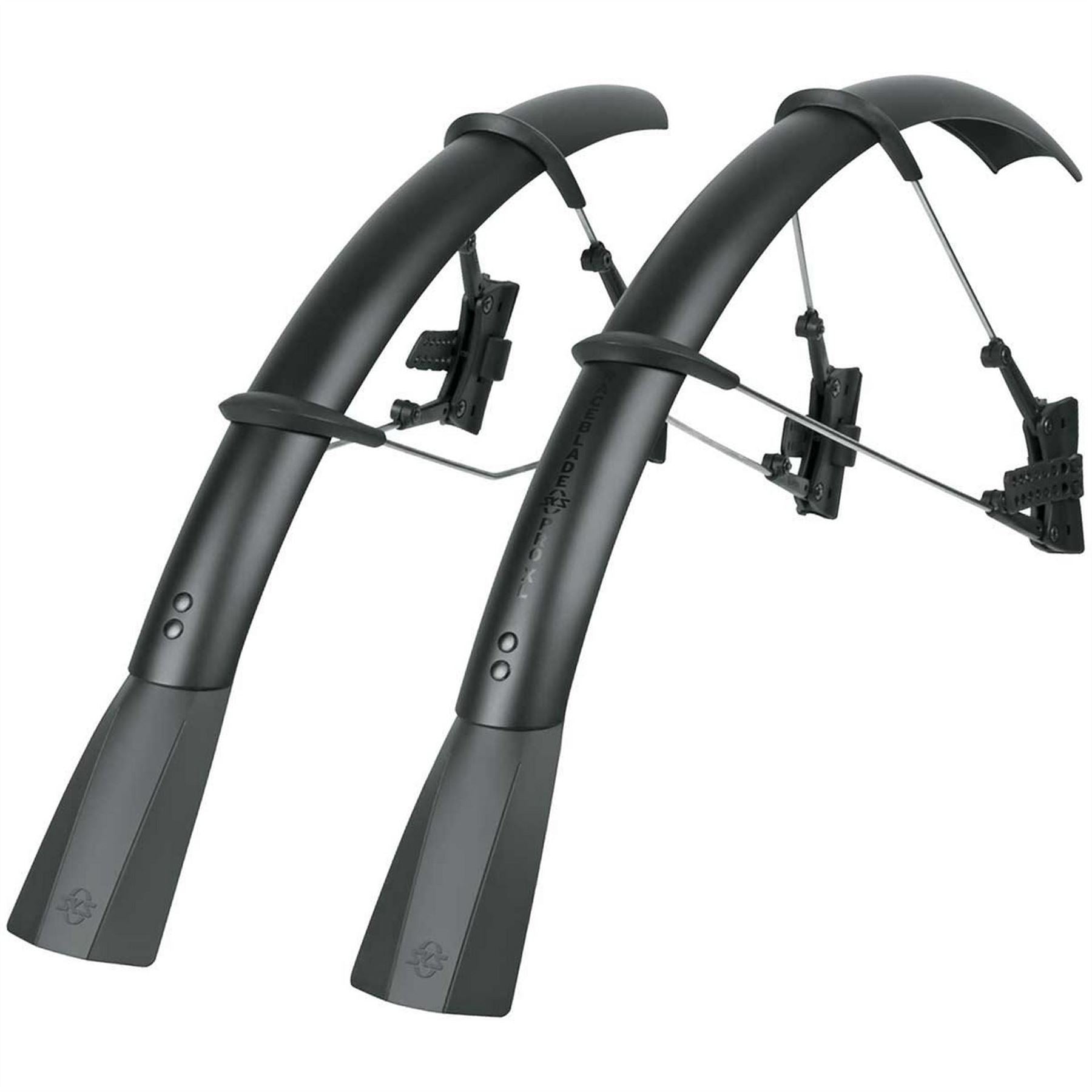 SKS Raceblade Pro Xl Stealth Series Mudguard Set   700c X 25 32c
