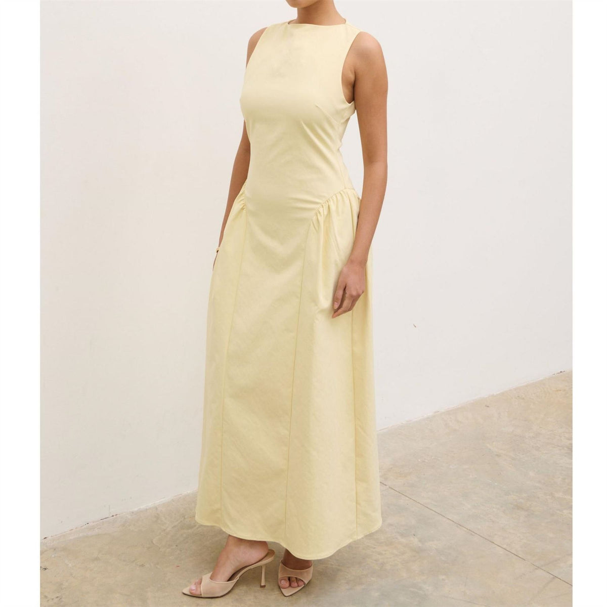 Pretty Lavish Sylvie Slash Neck Long Midaxi Dress
