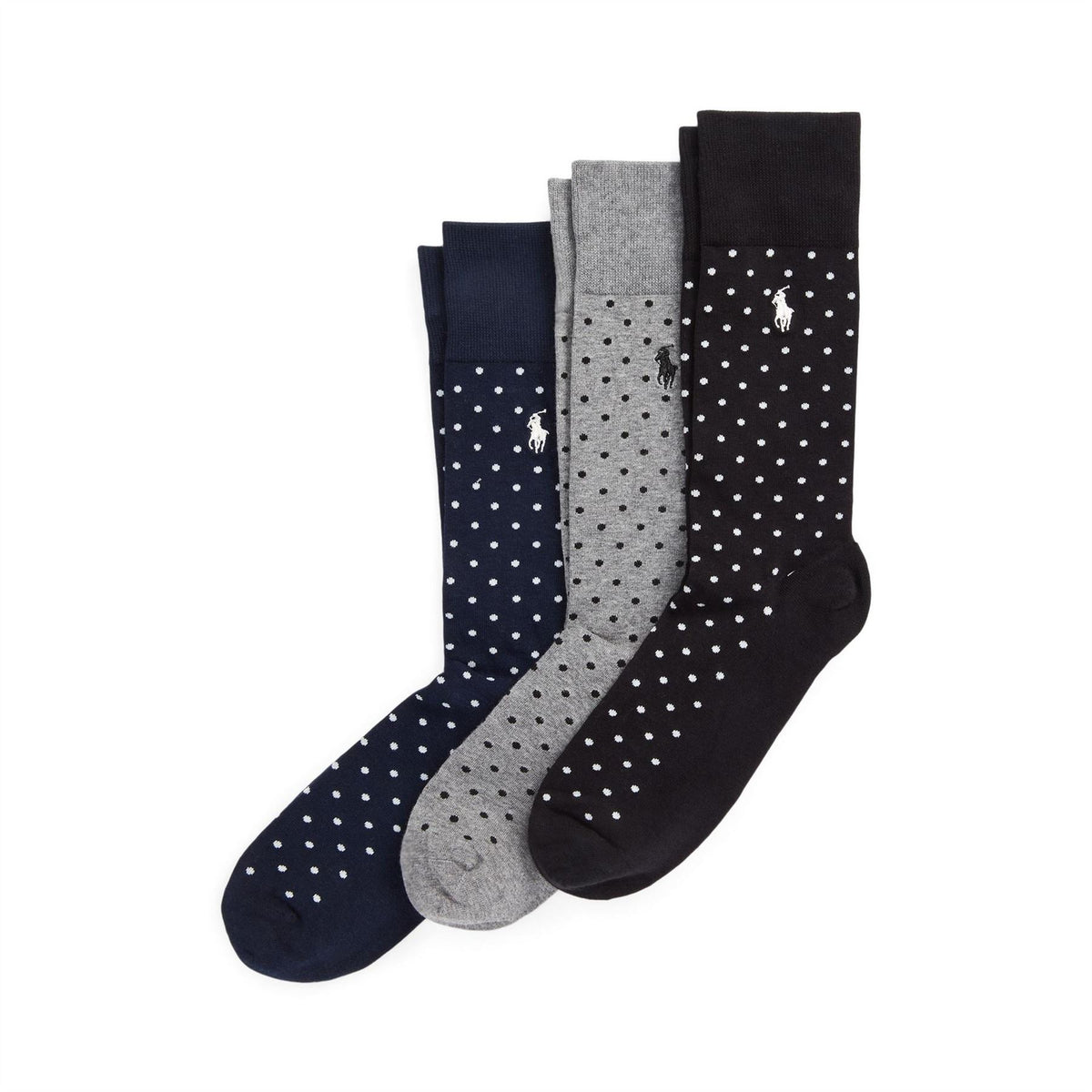 Polo Ralph Lauren Pack Dot Crew Socks