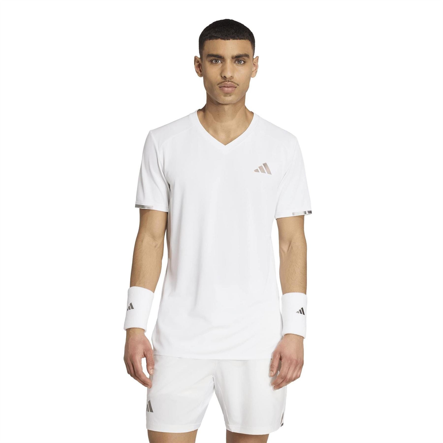 adidas V-Neck Short Sleeve Competition T-Shirt