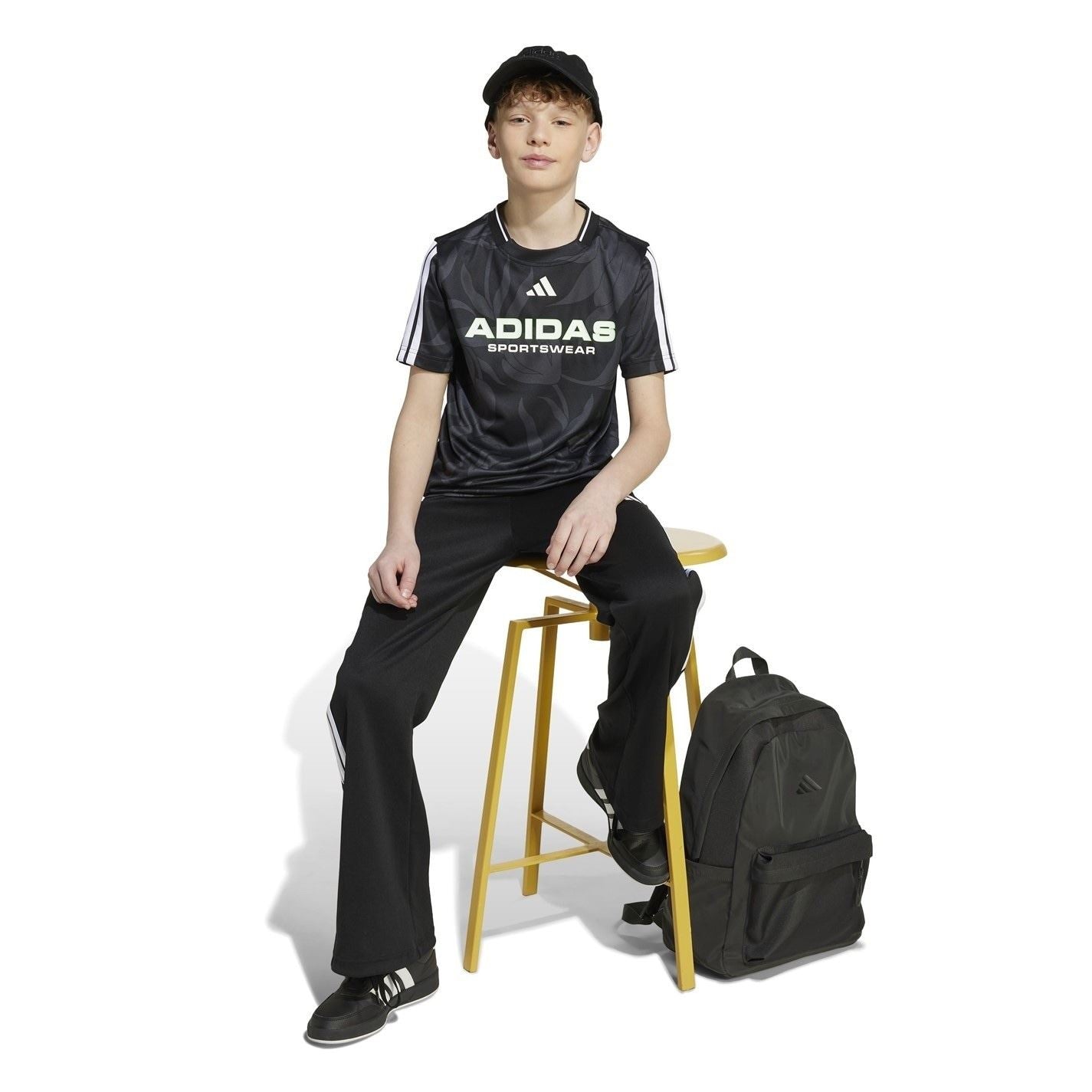 adidas Of Tiro Allover Print T-Shirt Juniors