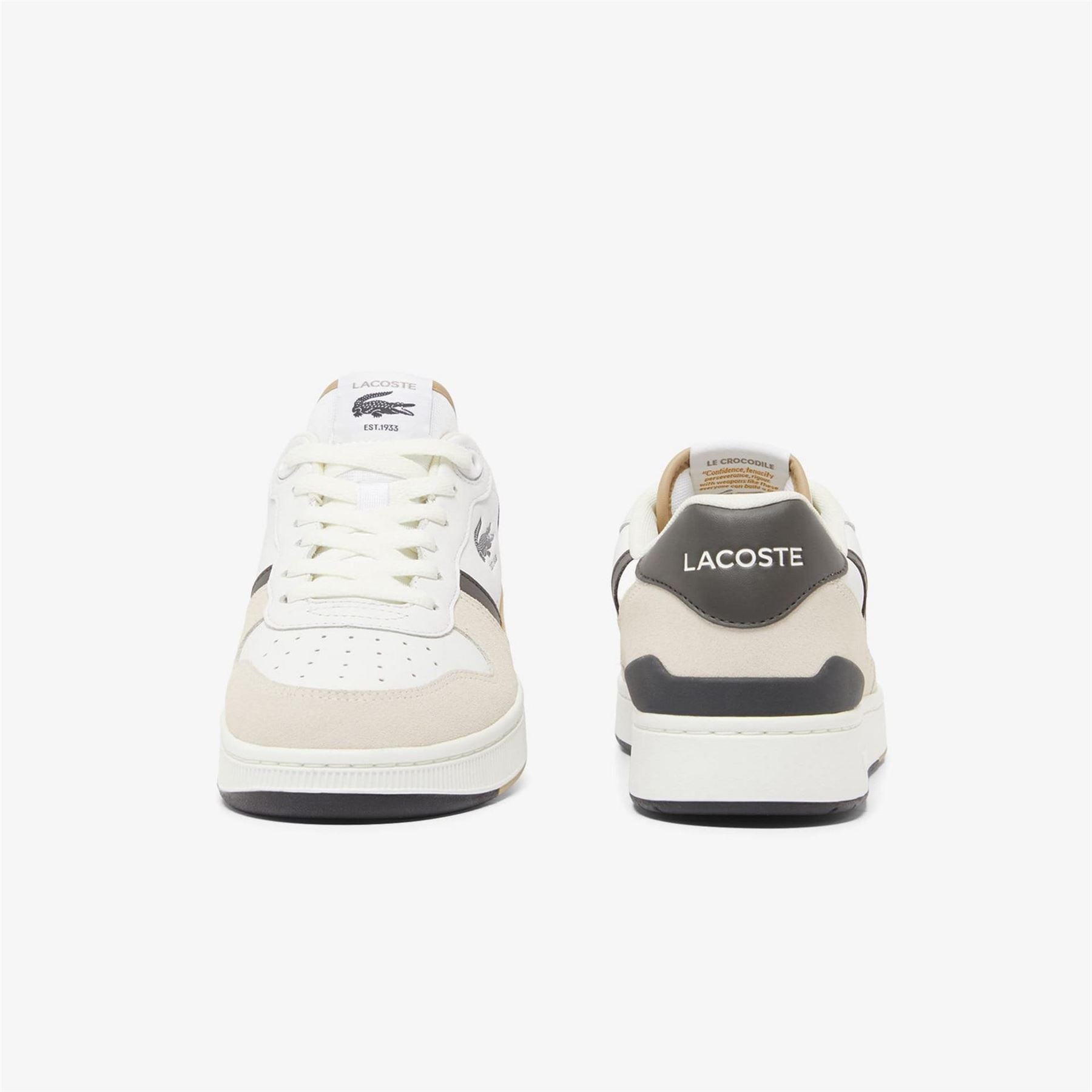Lacoste Clip Set Leather Court Trainers