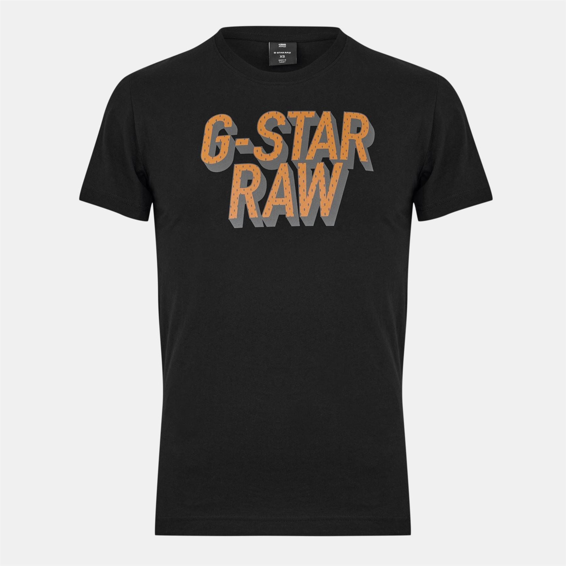 G Star 3D Dot Crew Neck Regular Fit T-Shirt