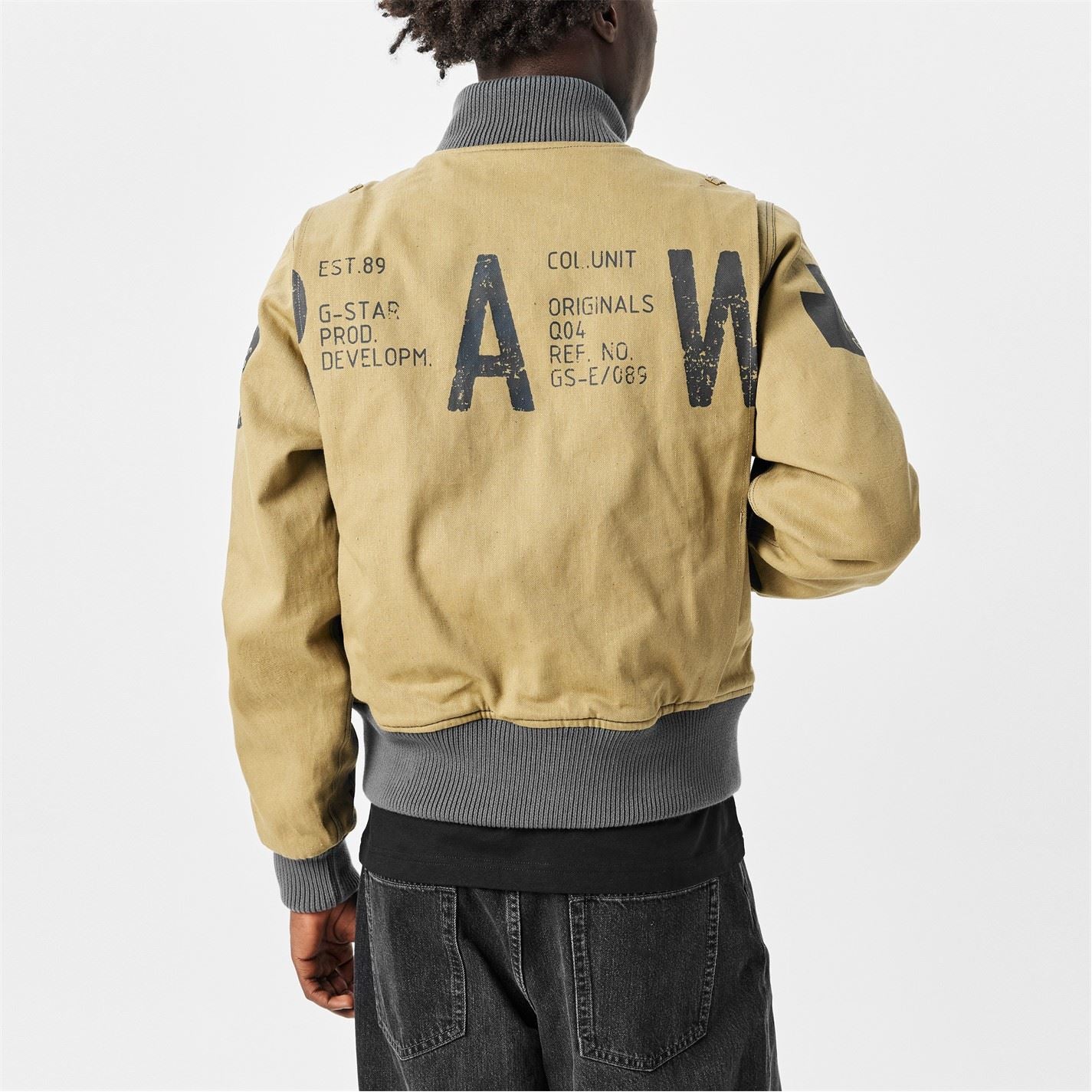 G Star Selvedge Bomber Jacket