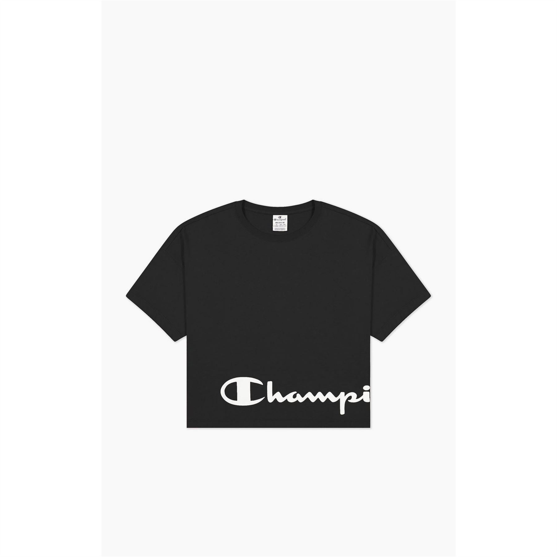 Champion Crew Neck Cropped Regular Fit T-Shirt