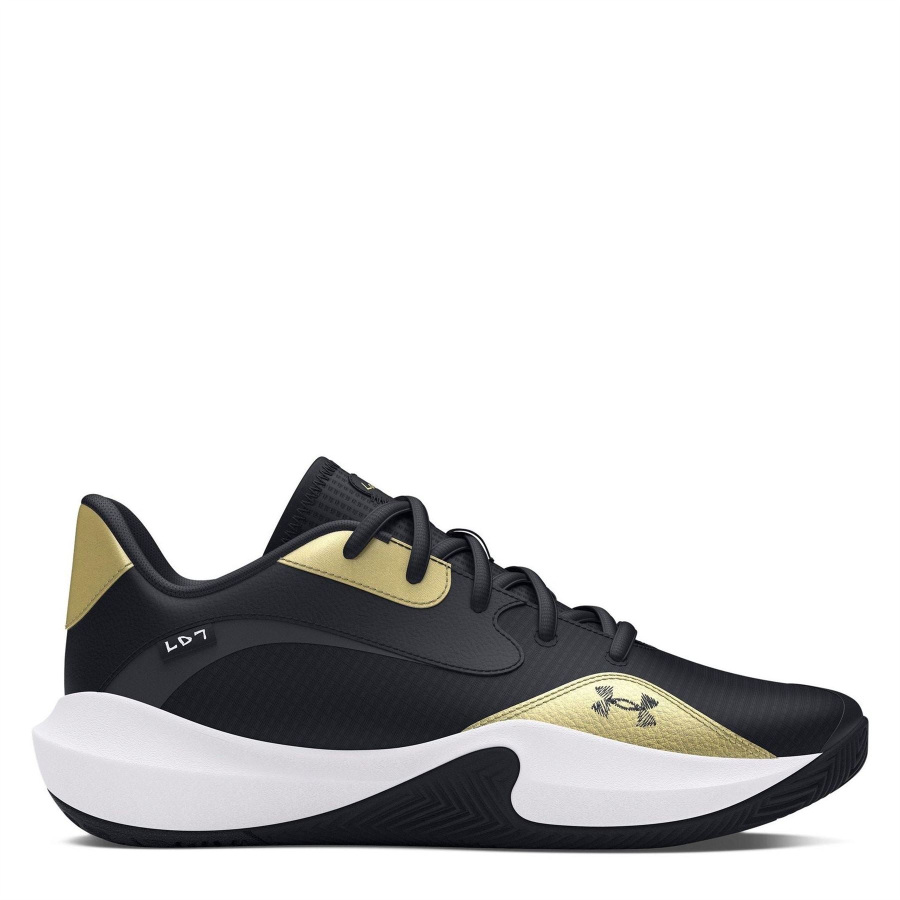 Under Armour Mens Armour Ua Lockdown 7 Low Basketball Trainers