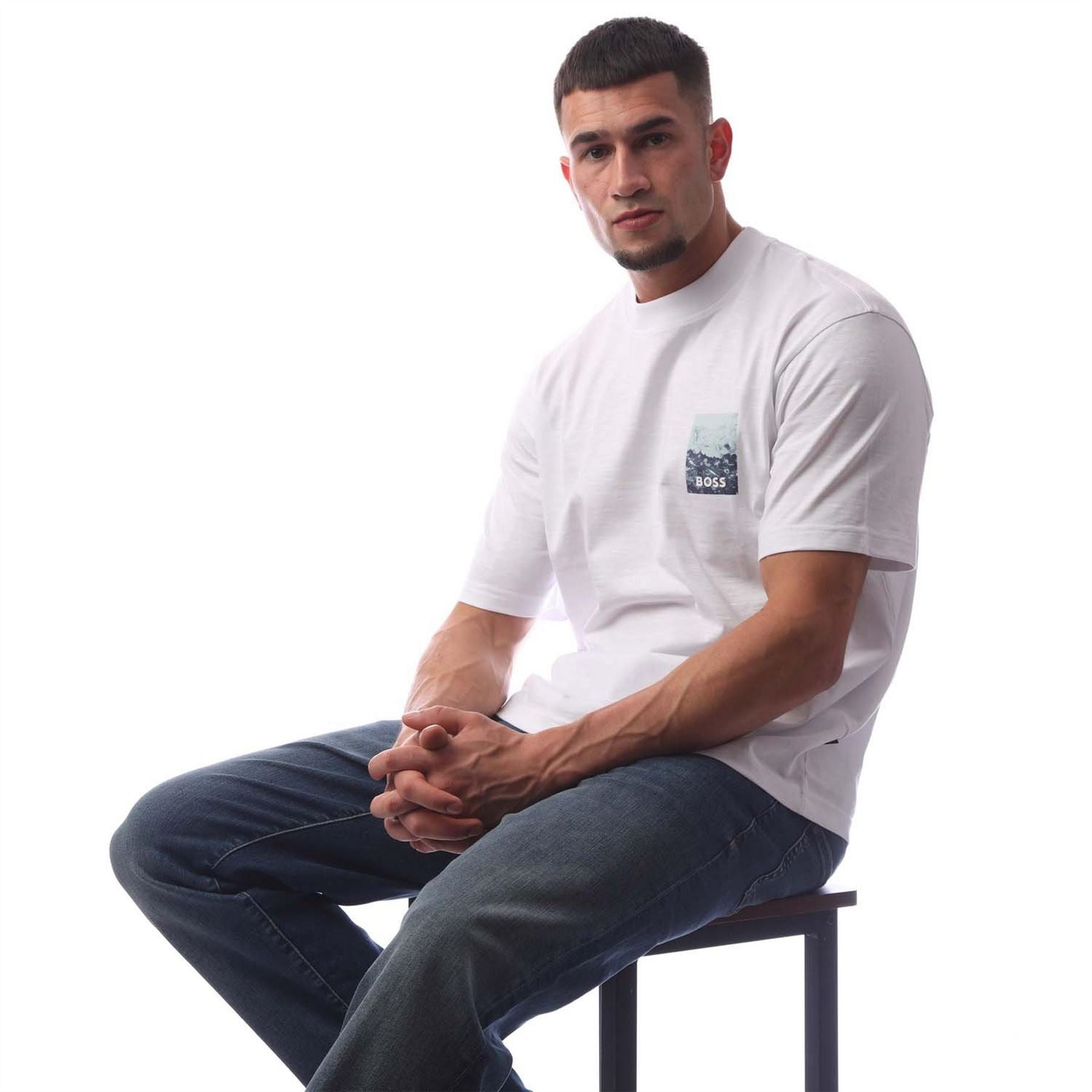 Boss Crew Neck Short Sleeve Regular Fit T-Shirt