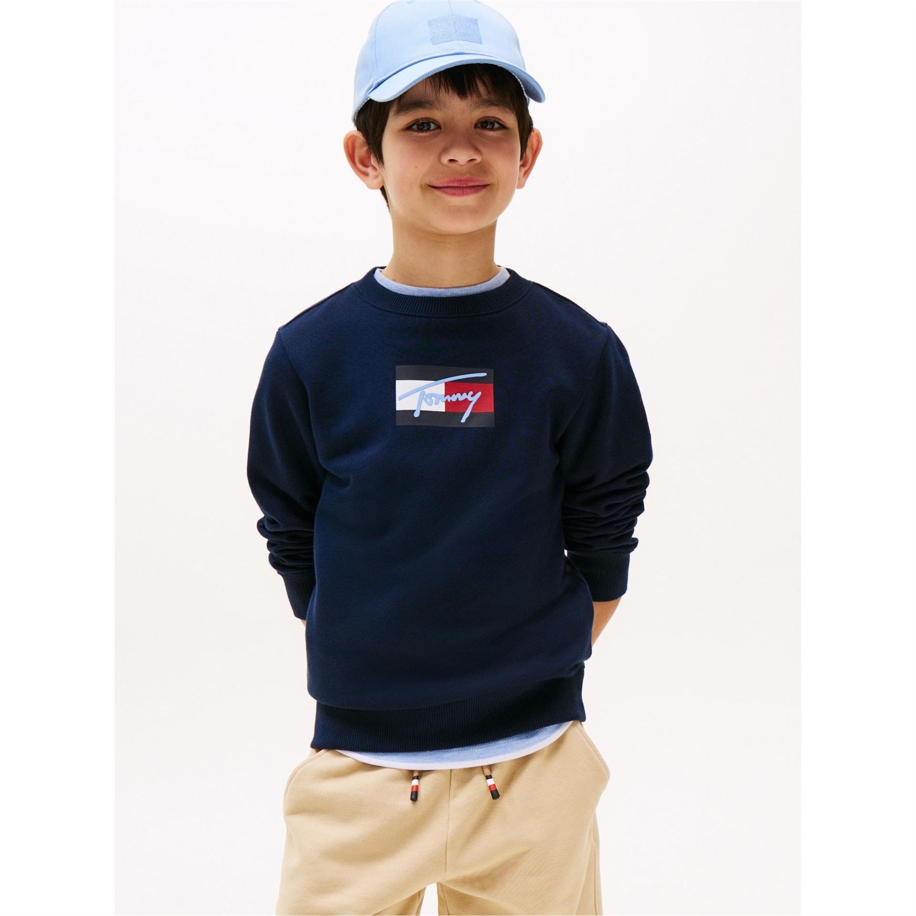 Tommy Hilfiger Regular Fit Crew Neck Sweatshirt