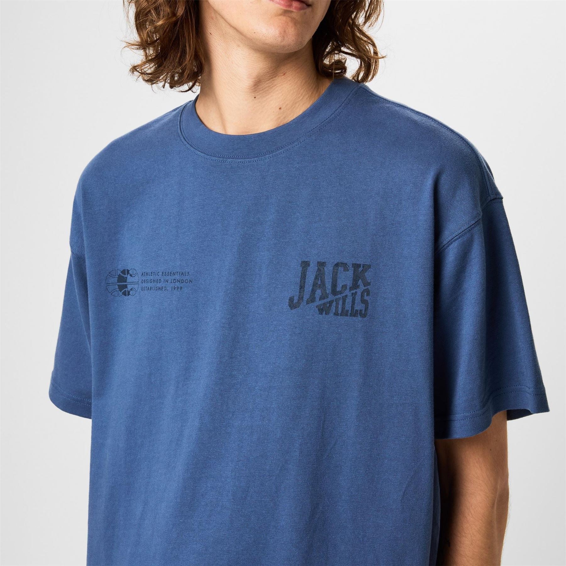 Jack Wills Jw Stacked Logo Regular Fit T-Shirt