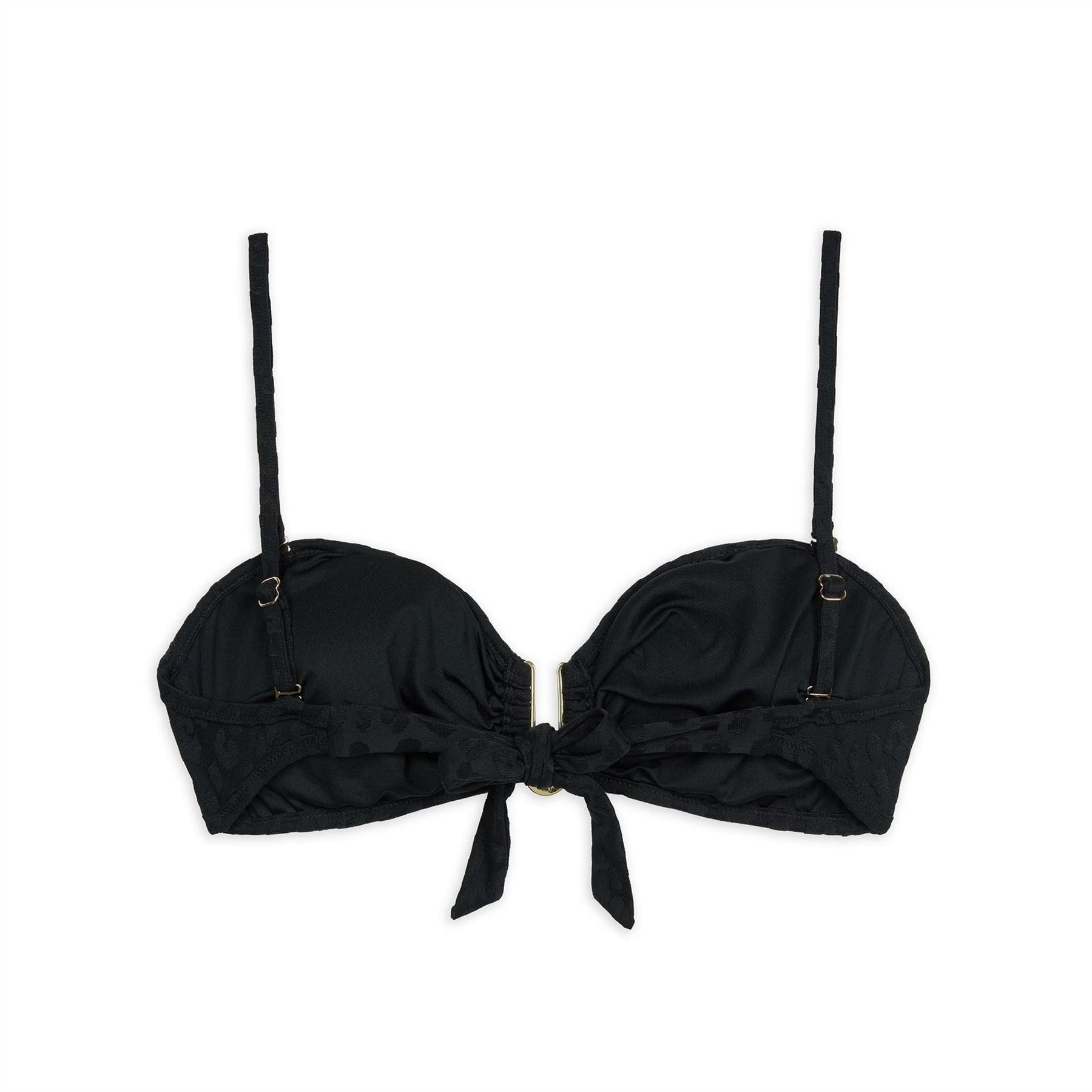 Chelsea Peers Animal Patterned Bandeau Bikini Top
