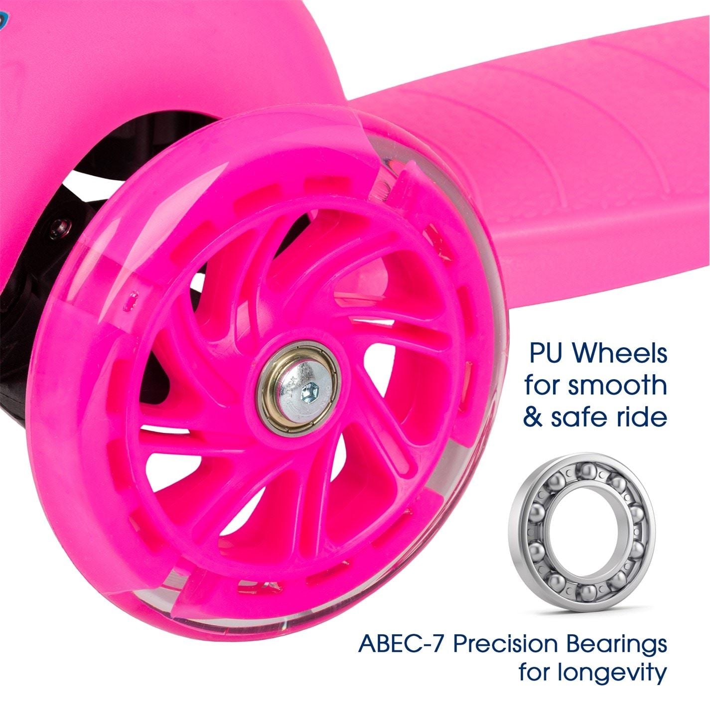 Star Light Up Tri Scooter Children