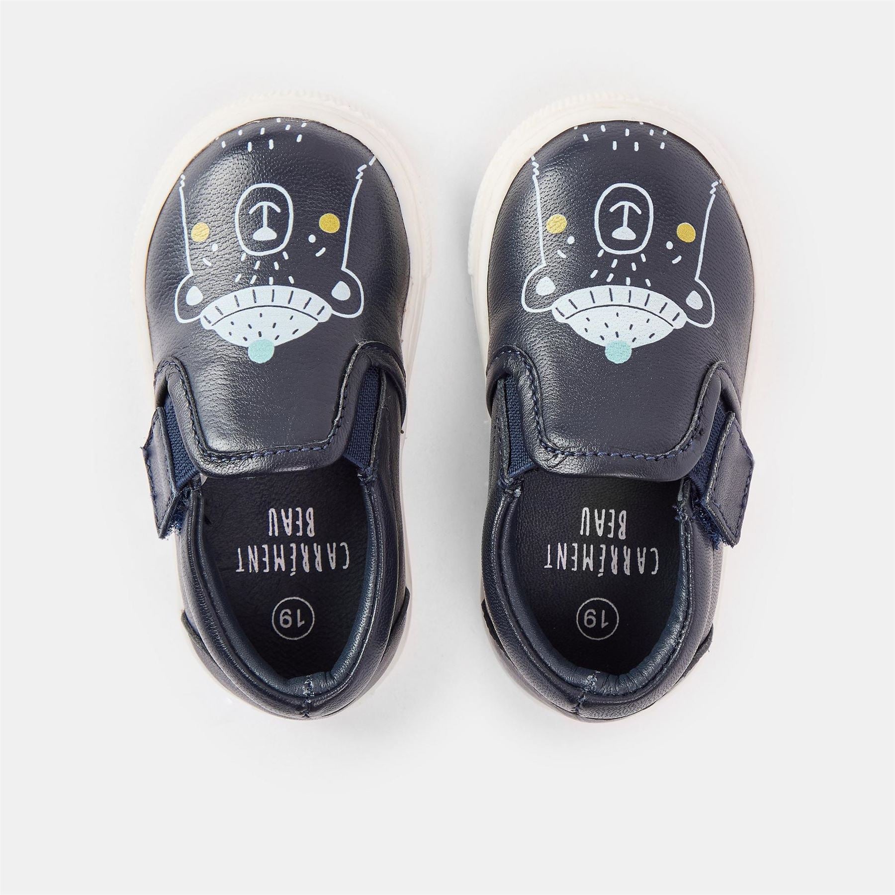 Carrement Beau Cat Graphic Print Crib Sneakers