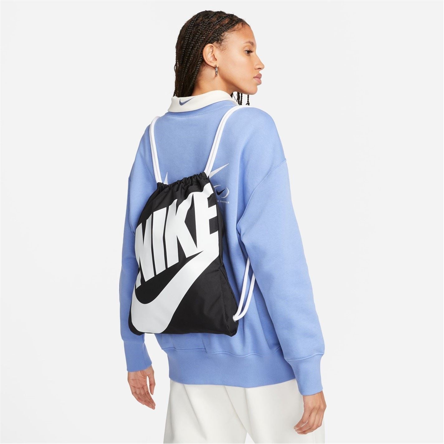 Nike Heritage Gym Sack with Bold Logo