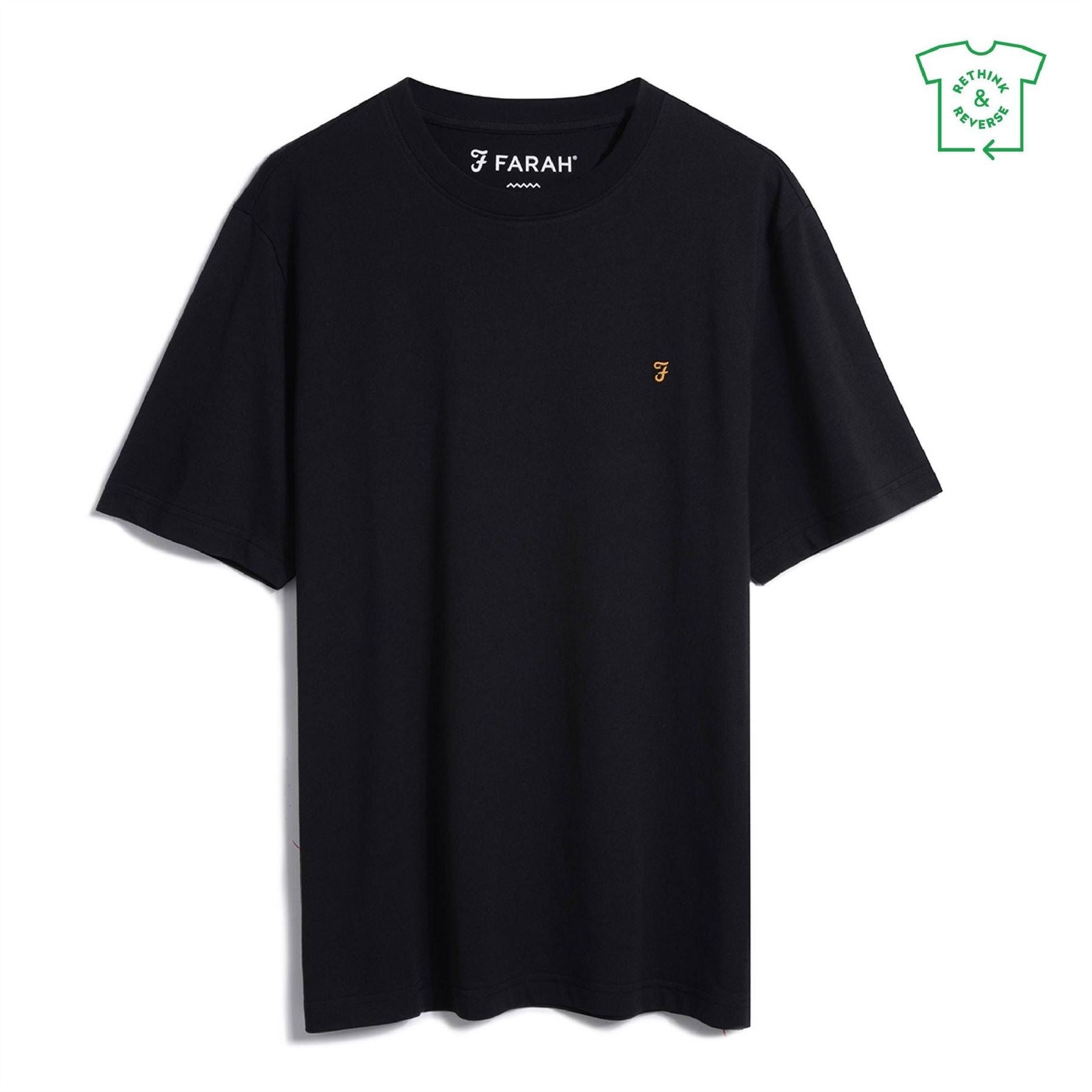 Farah Alexander Regular Fit Circular T-Shirt
