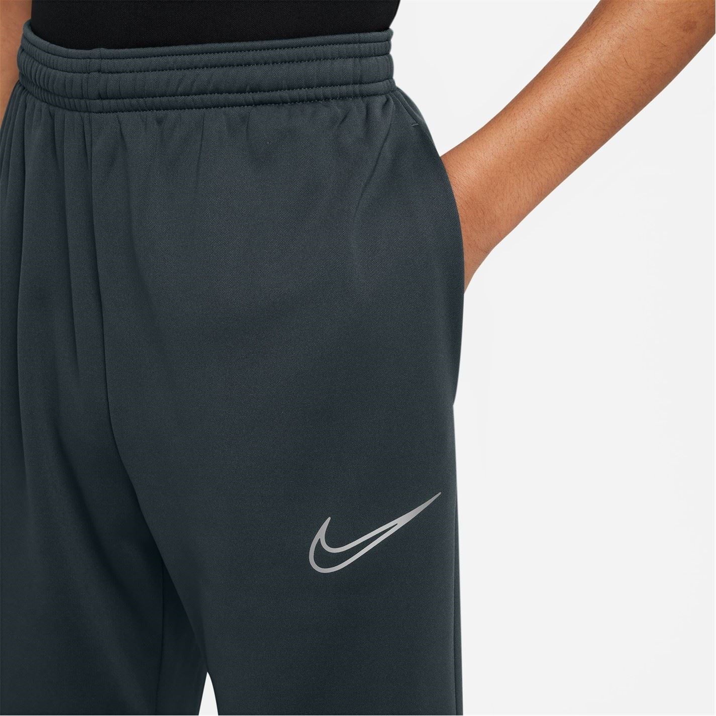 Nike Acad Solid Patterned Slim Track Pants
