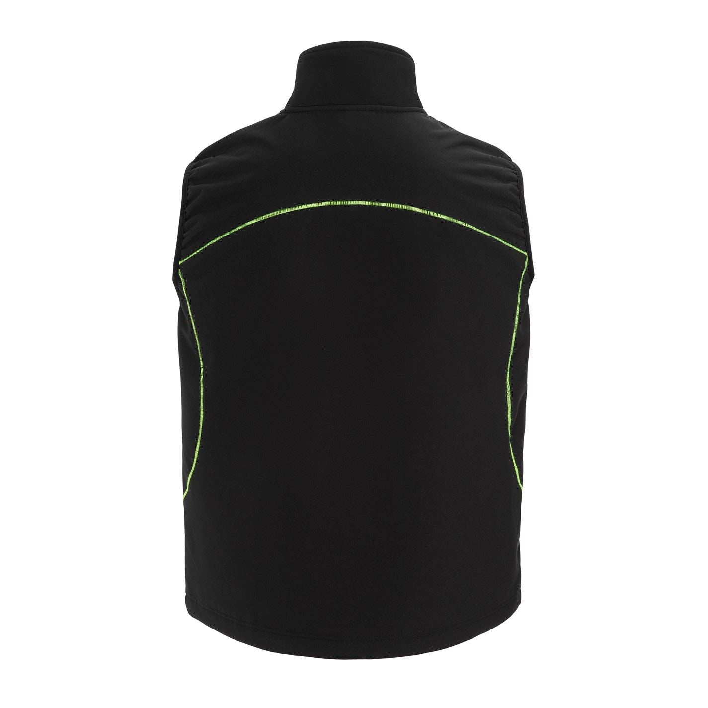 Dunlop Work Hi Vis Reversible Sleeveless Softshell Jacket