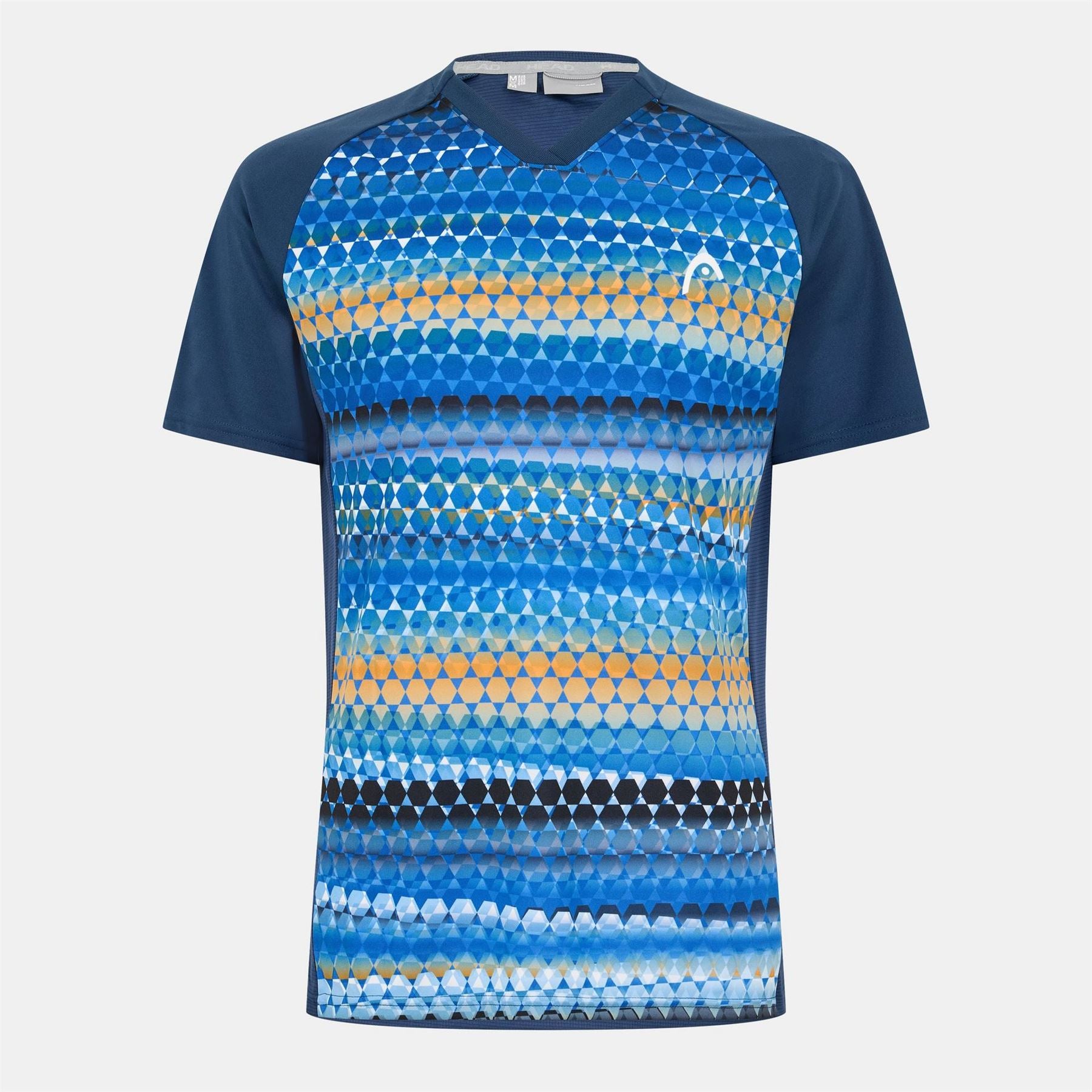 HEAD Topspin V-Neck Raglan Short Sleeve Jersey T-Shirt