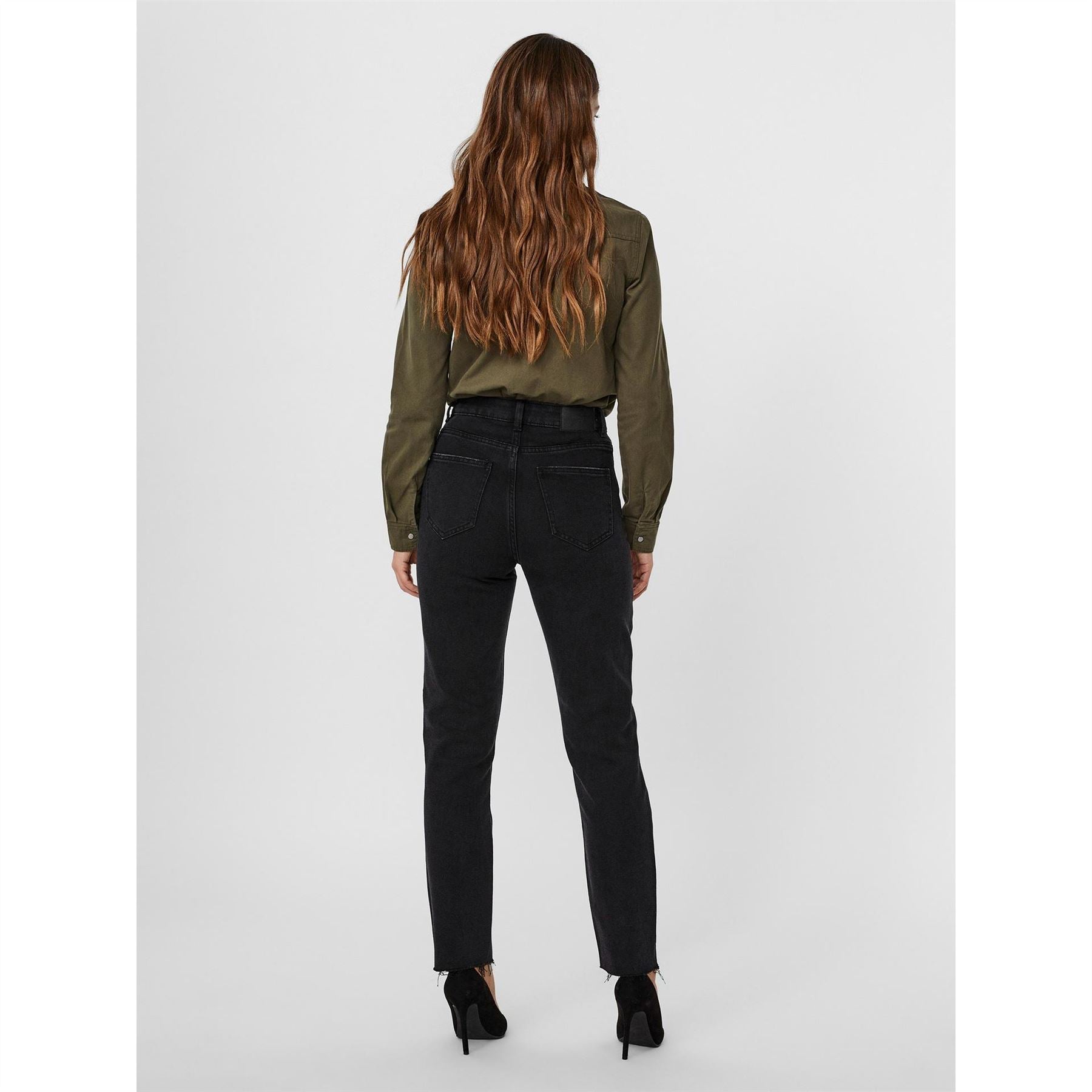 Vero Moda Brenda High Rise Straight Leg Trouser