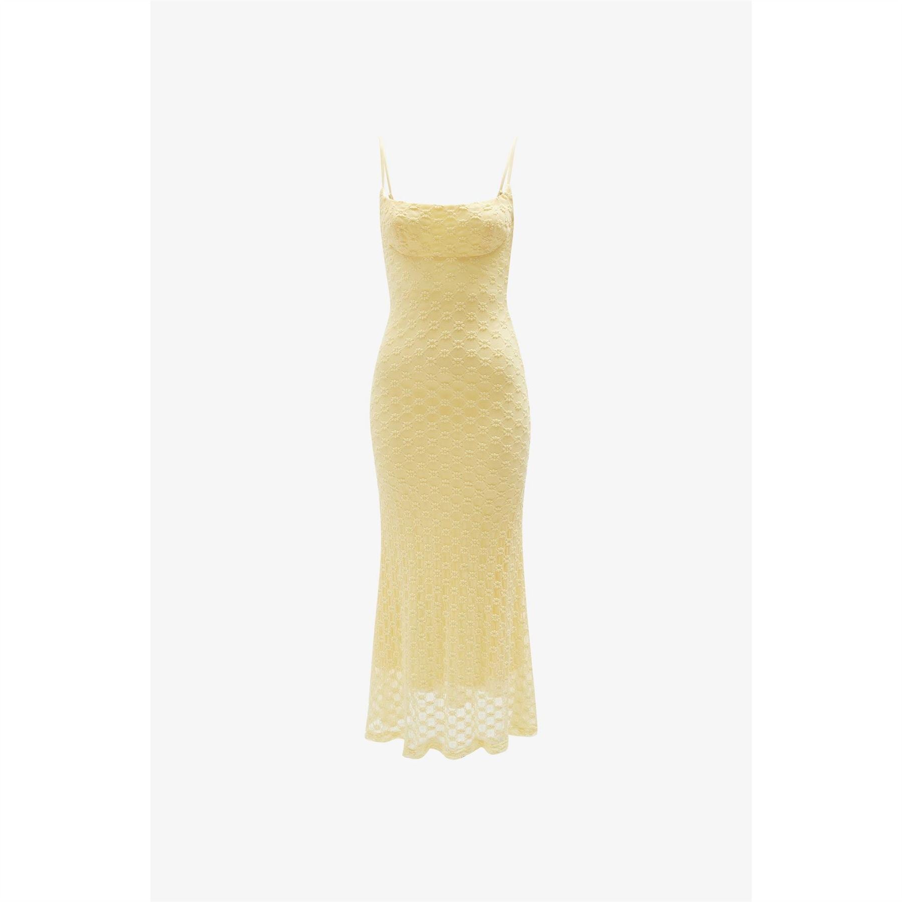Bardot Mesh Midi Dress