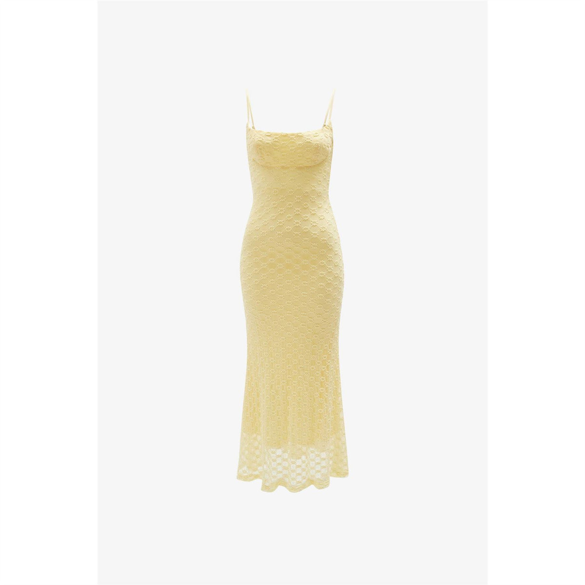 Bardot Mesh Midi Dress