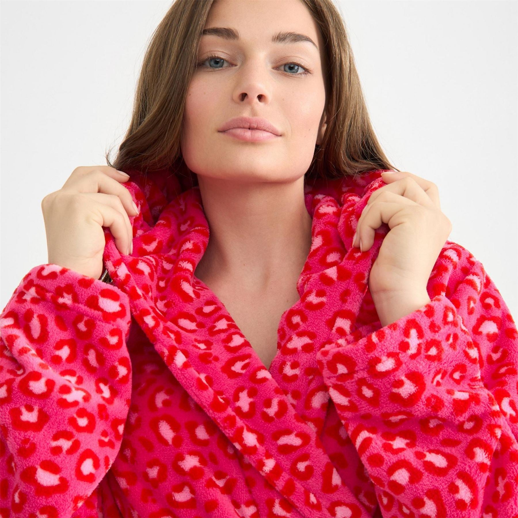Urban Threads Fleece Dressing Gown