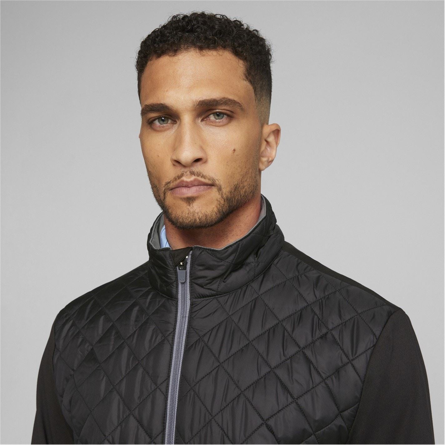 Puma Frost Mock Neck Performance Jacket