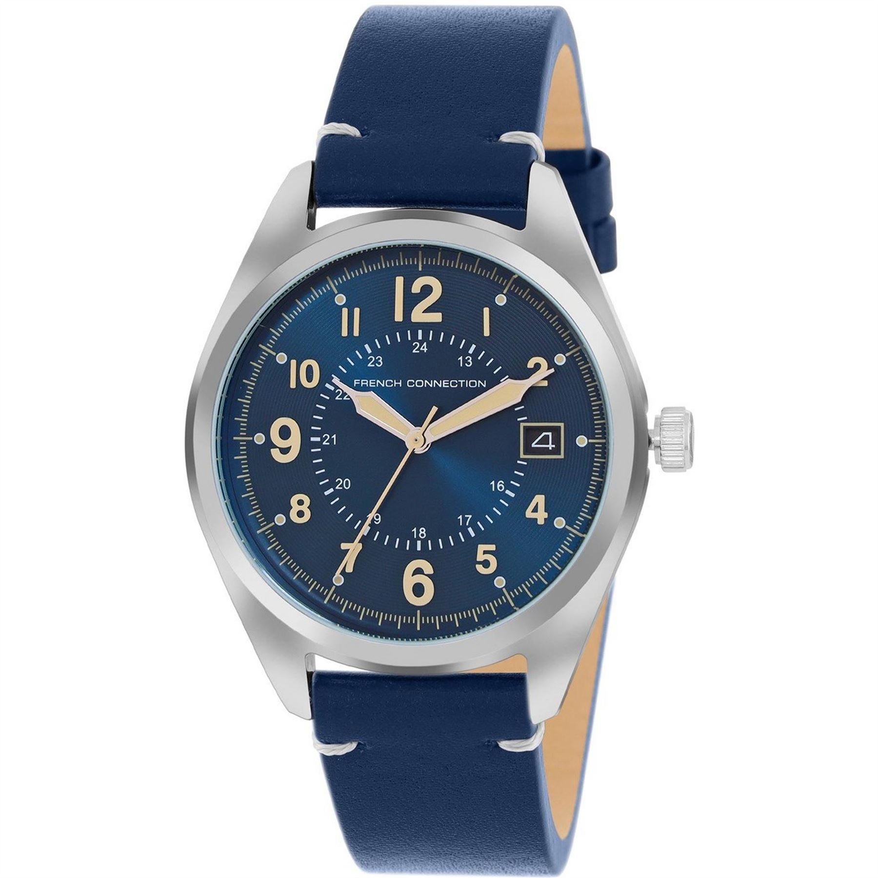 French Connection Connection Mega Round Analog Watch For Men