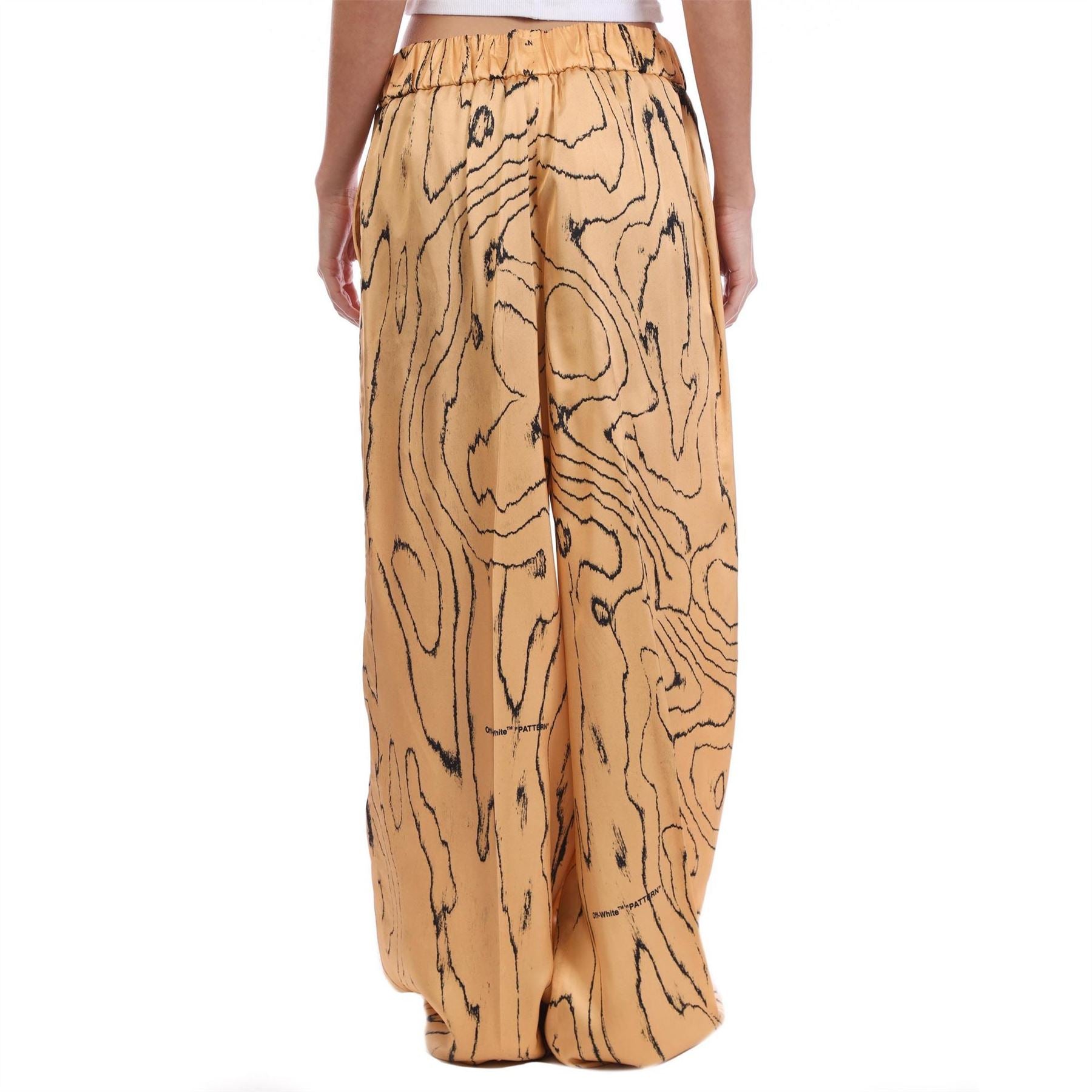 Off White Pull On Pants