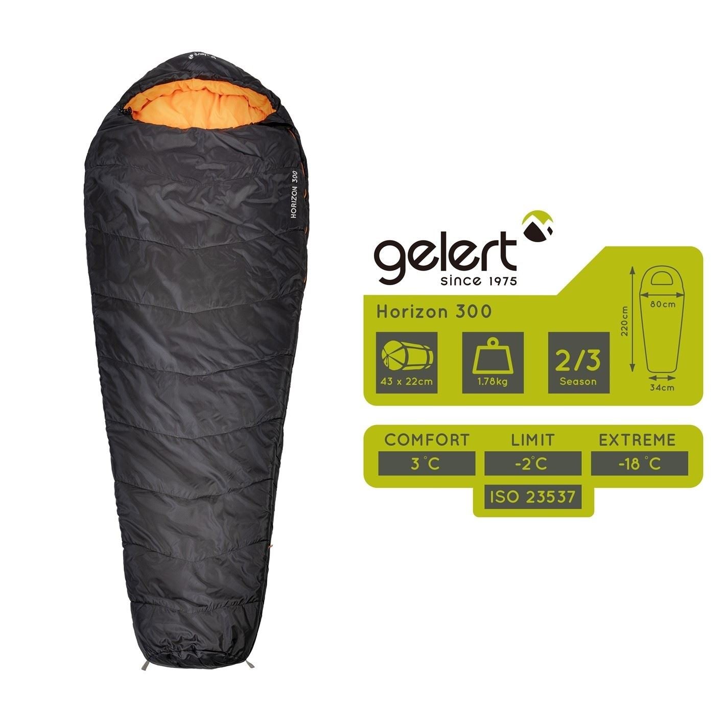 Gelert Horizon 300 Sleeping Bag