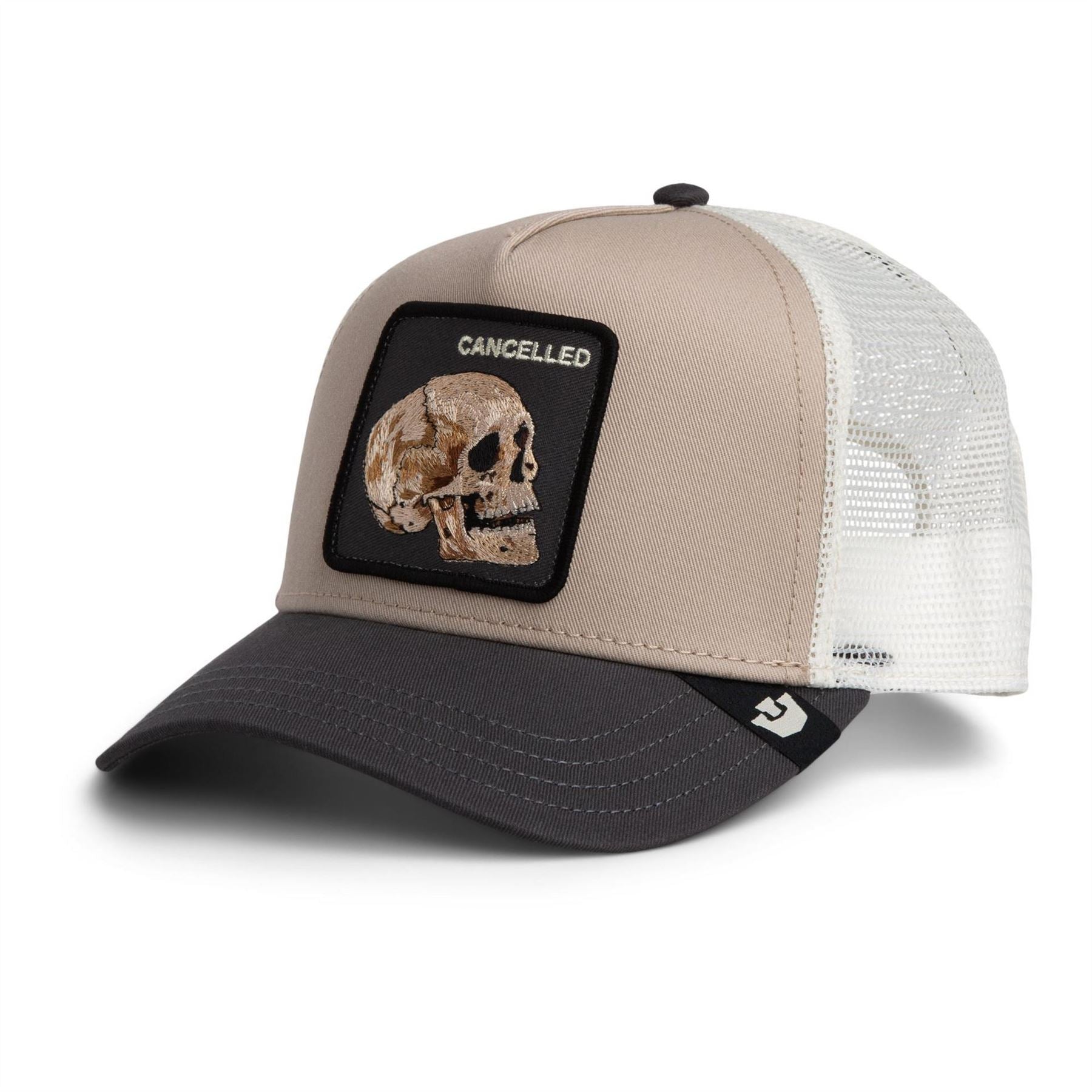 Goorin Bros Adjustable Trucker Cap with Pre-Curved Brim