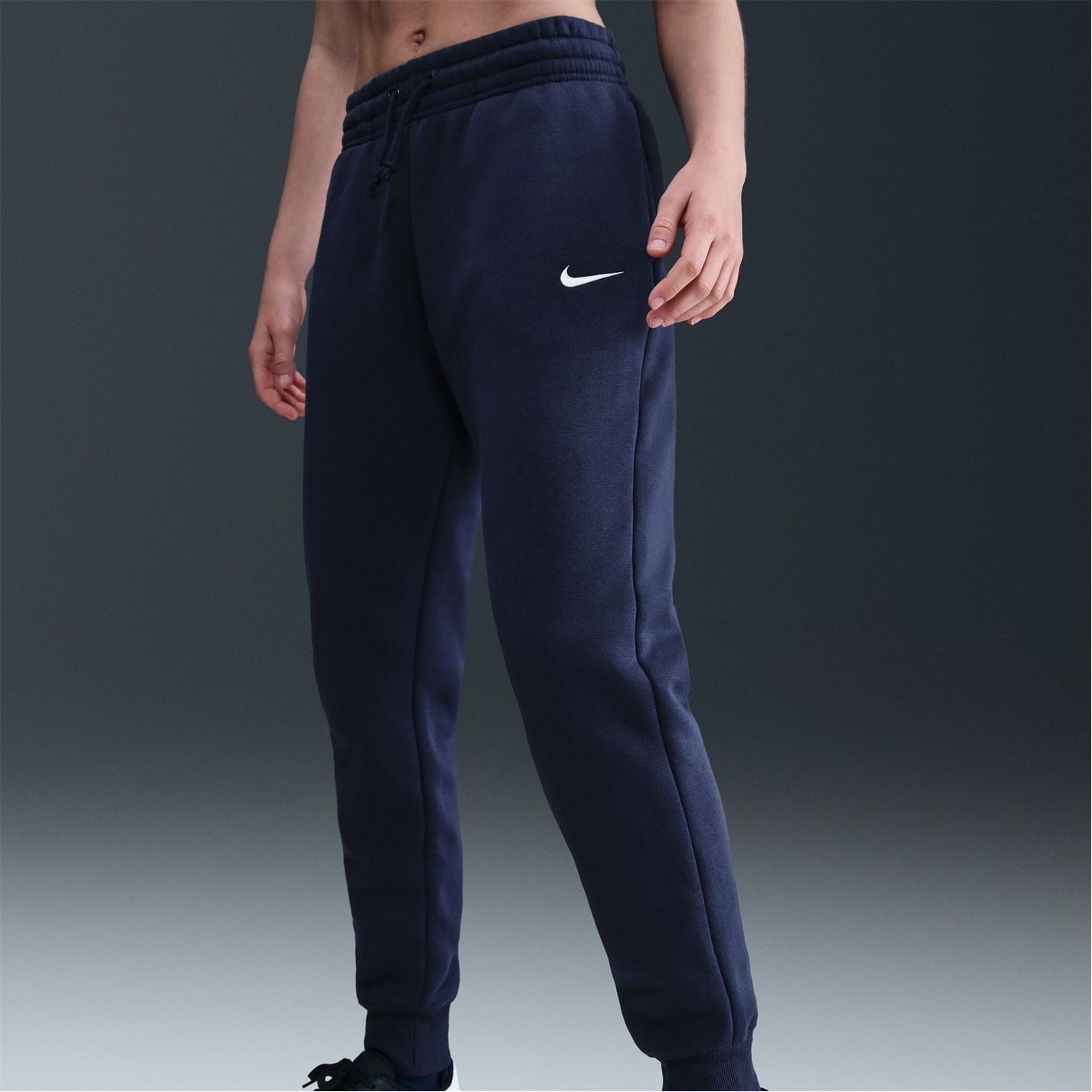 Nike Womens Sportswear Phoenix Fleece Mid Rise Sweatpants