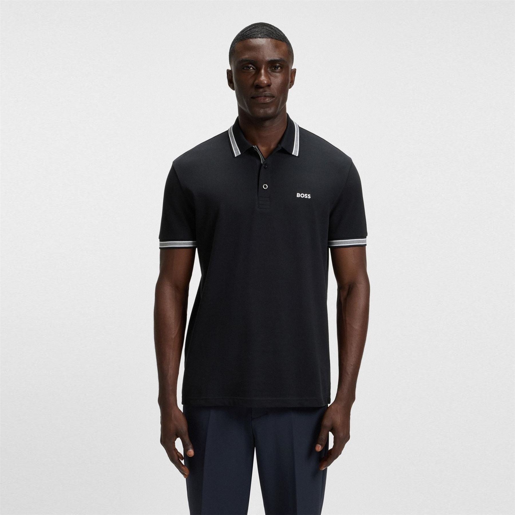 Boss BOSS GREEN Paddy Polo Shirt with Contrast Tipping
