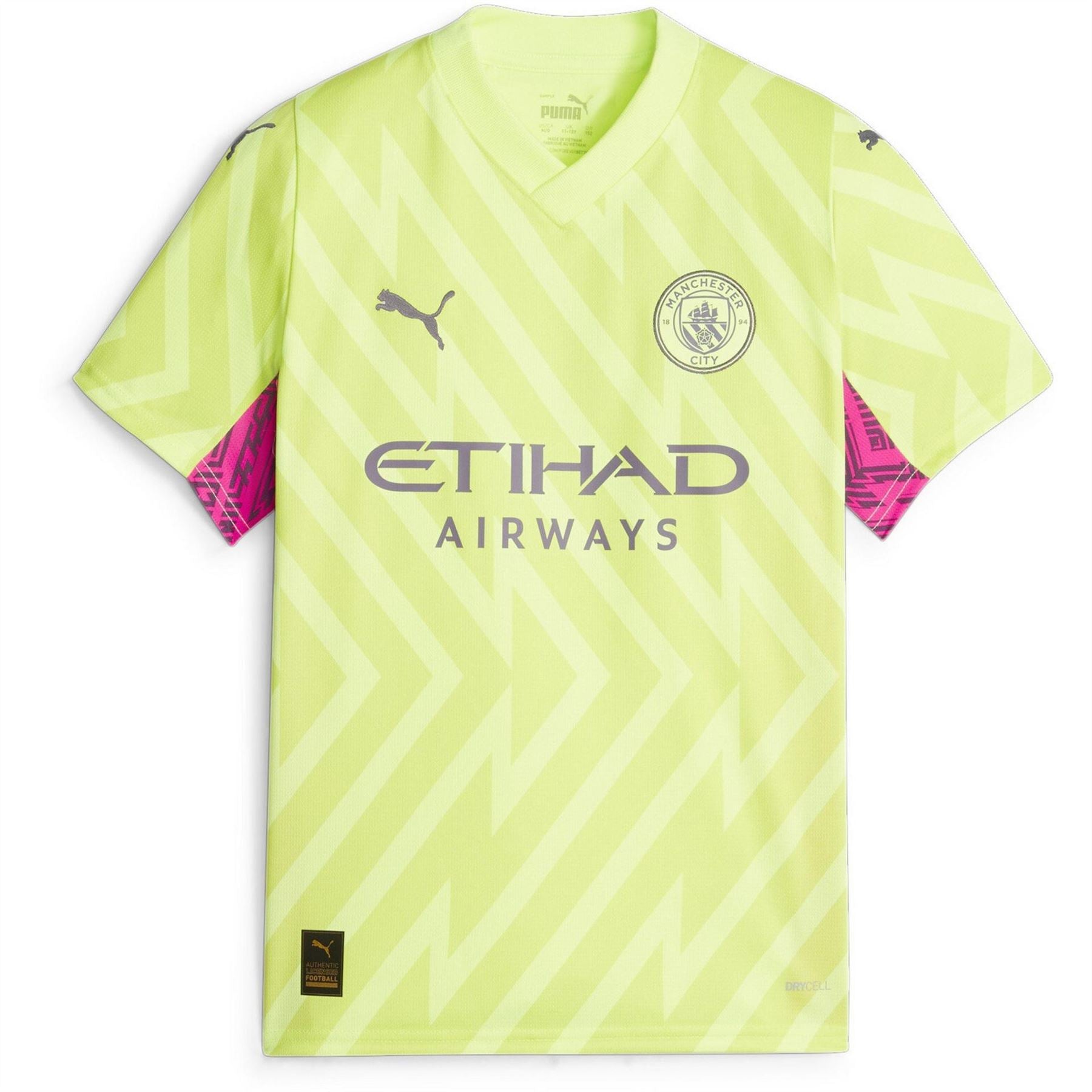 Puma Gk Jersey Replica Ss Jr Goalkeeper Top Unisex Kids