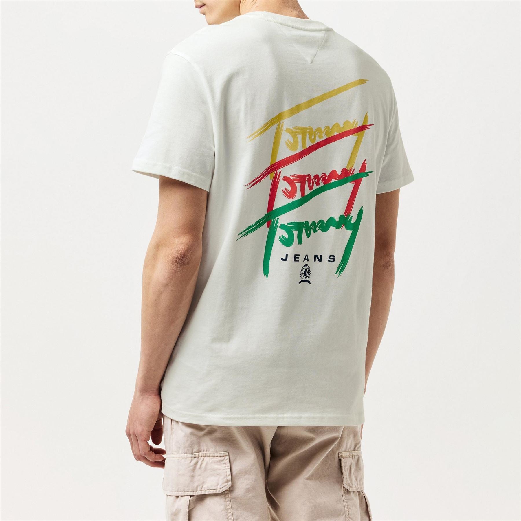Tommy Jeans Tjm Twisted Signature Regular Fit T-Shirt