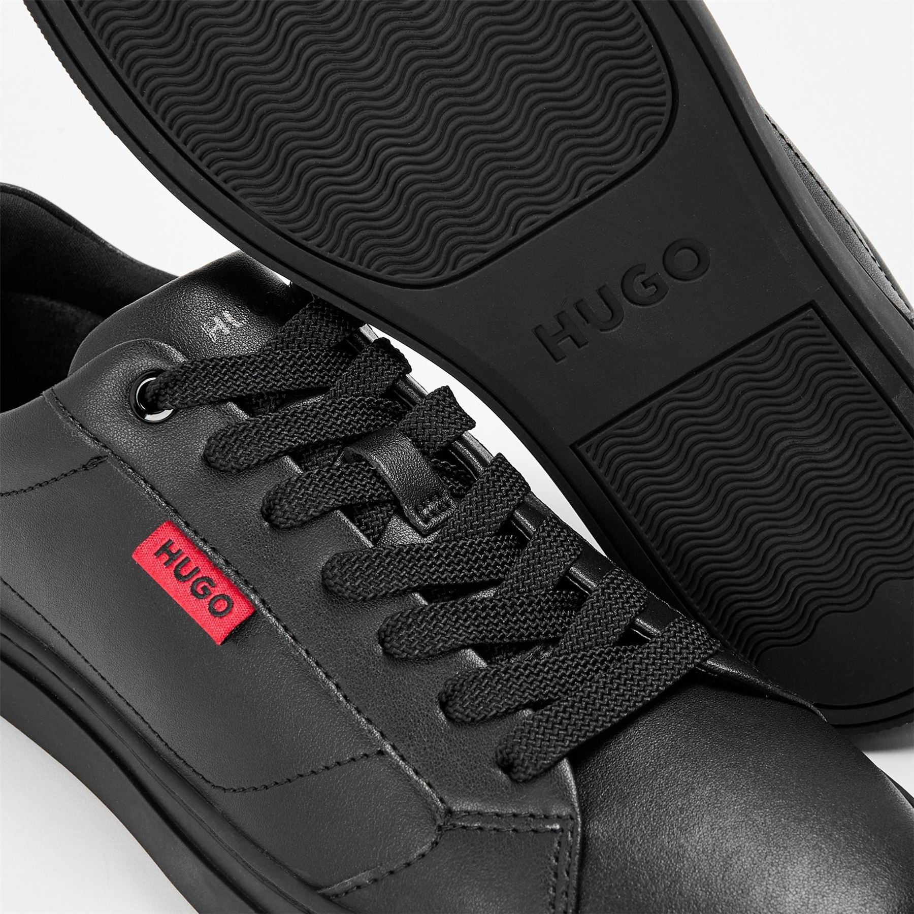 Hugo Morrie Tenn Napu Lace Up Low Top Sneakers