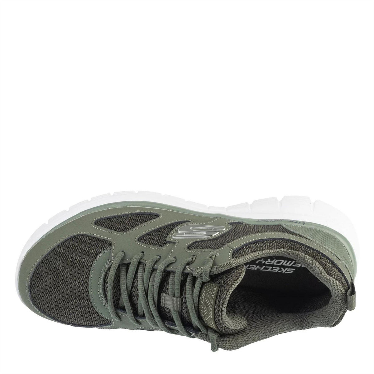 Skechers Mens Flex Burns Agoura Trainers