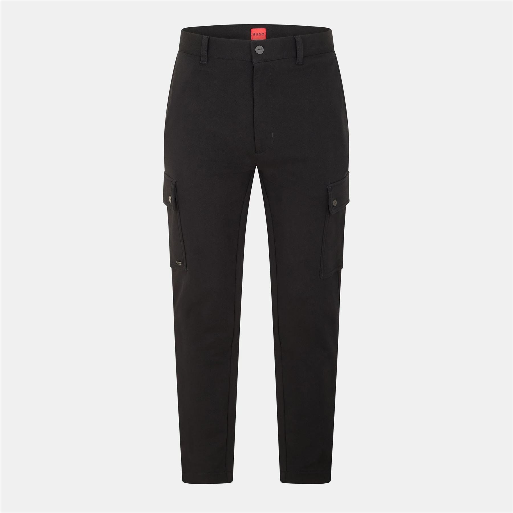 Hugo Glian223 Solid Patterned Slim Cargo Pants