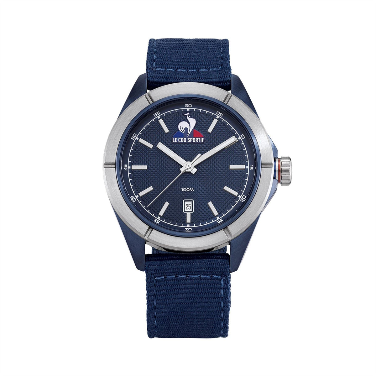 Le Coq Sportif Blue Nylon Digital Watch