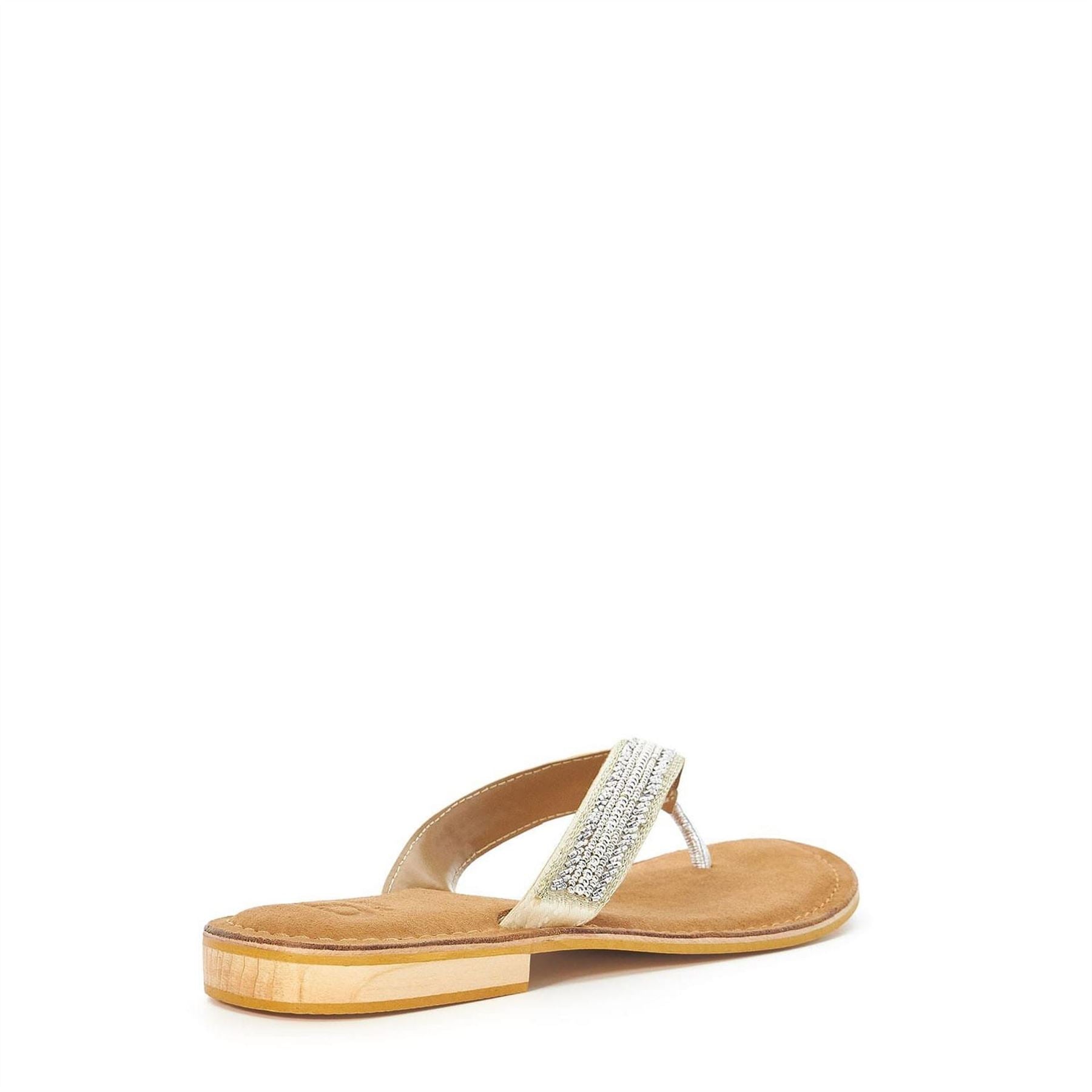 Dune London Beaded Toe Post Sandals