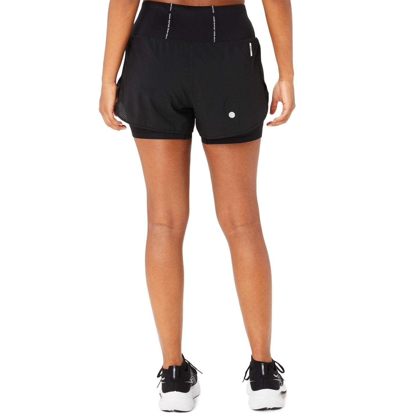 Asics Womens Road 2 N 1 3.5in Short Running