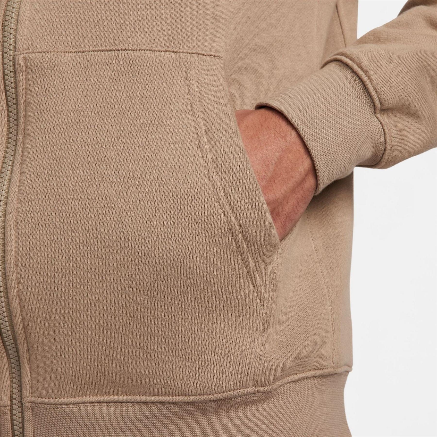 Nike Mens Sportswear Club Fleece Full Zip Hoodie