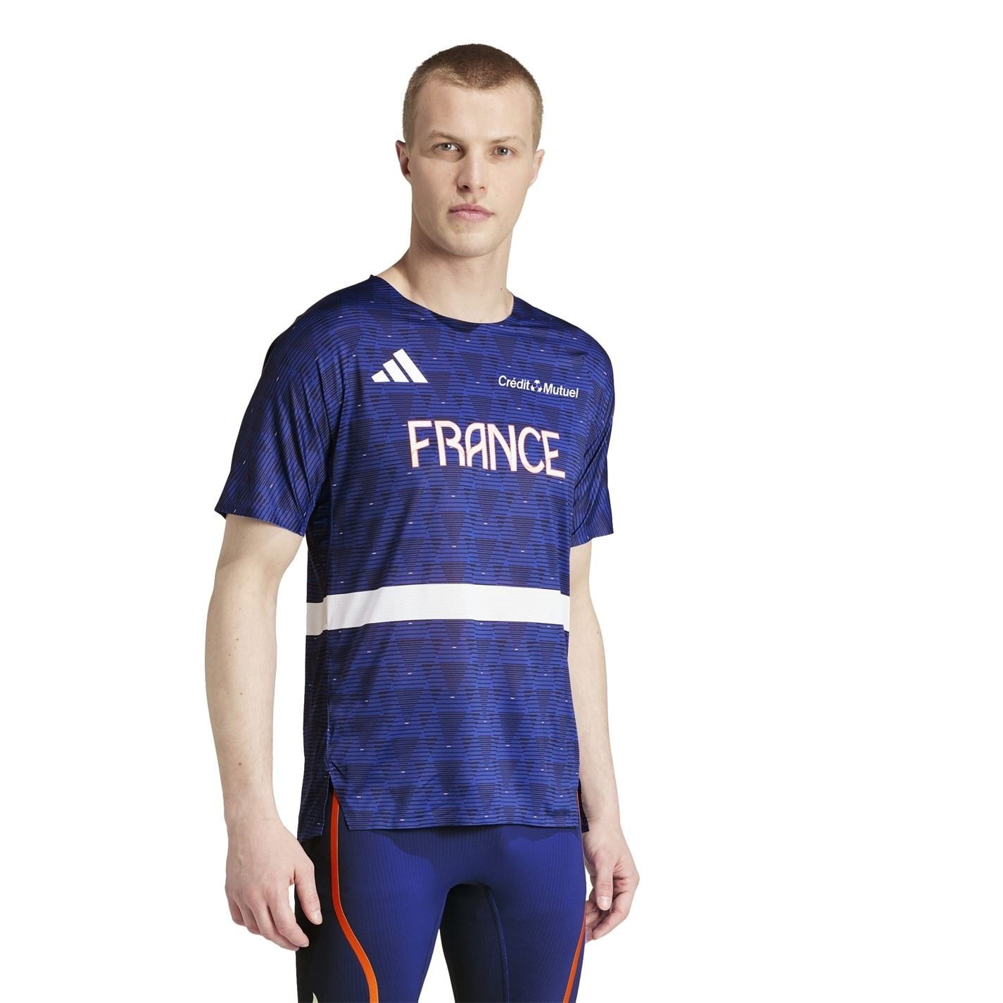 adidas Team France Athletisme T-Shirt