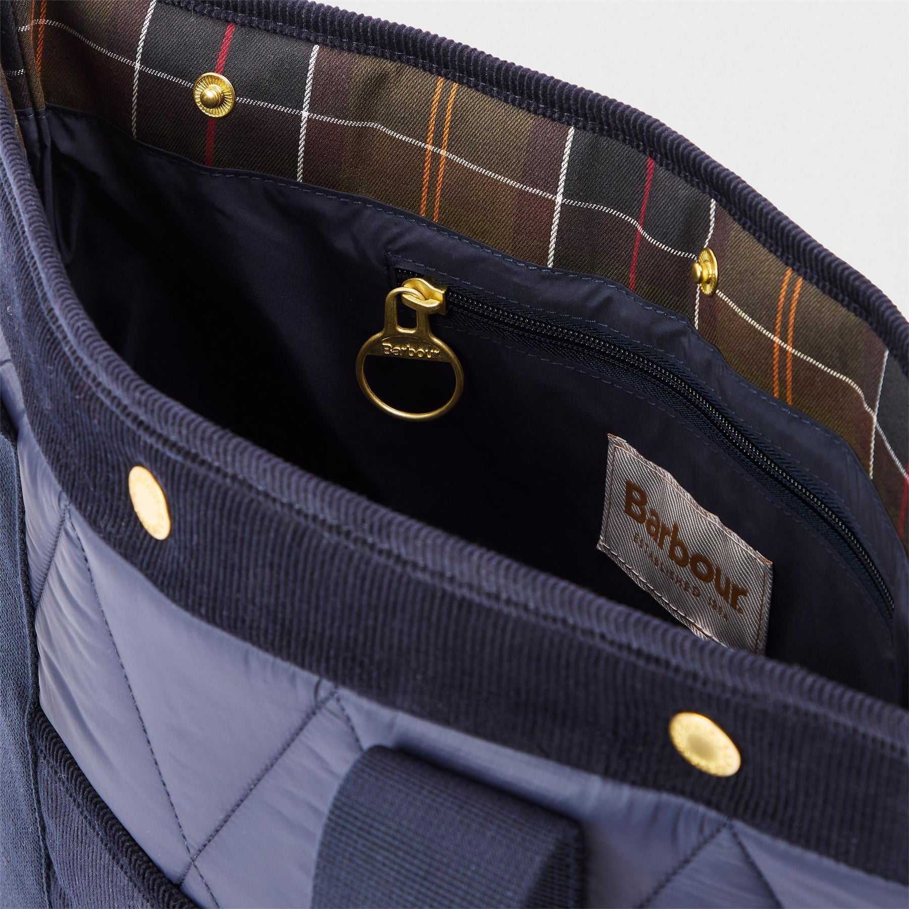 Barbour Quilted Tote Bag