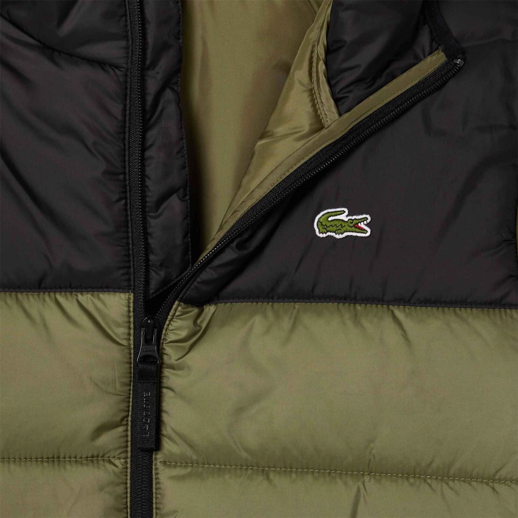 Lacoste  Insulated Streamlined Fit Short Puffer Jacket