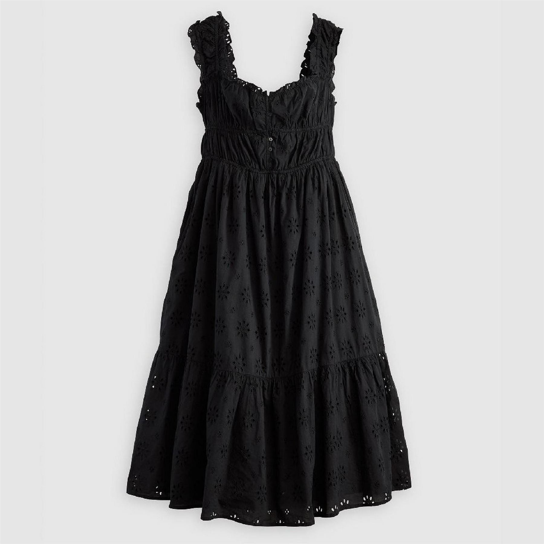 Levis Amaya Square Neck Sleeveless Maxi Dress
