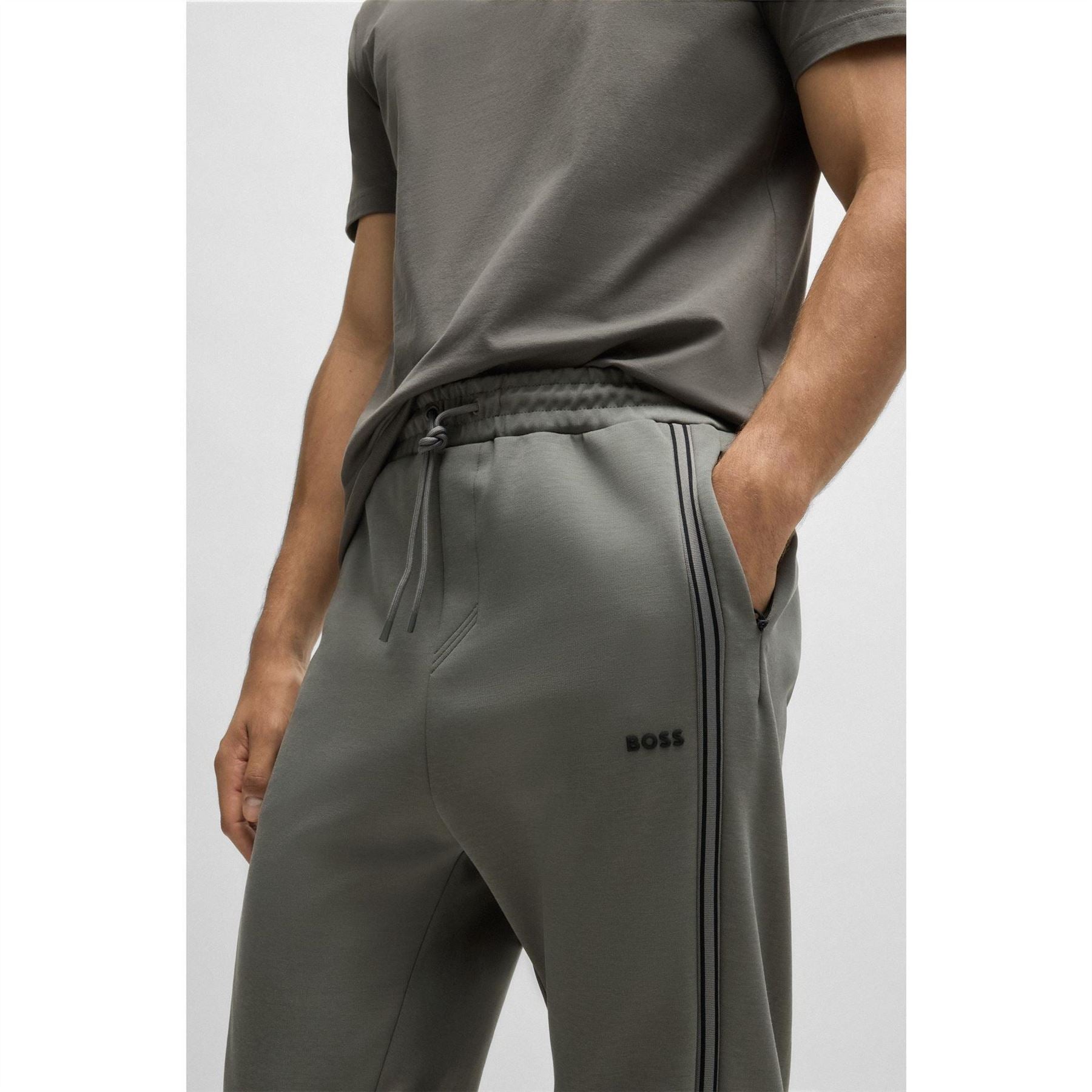 Boss Hbg Hadiko Jogging Bottoms, Elasticated Waistband