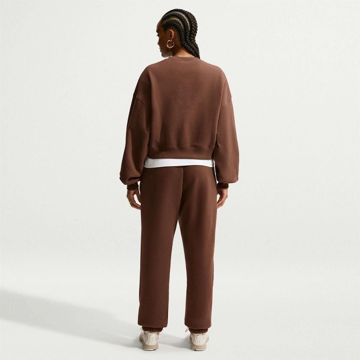 Nike Womens Sportswear Phoenix Fleece Over Oversized Crewneck Sweatshirt